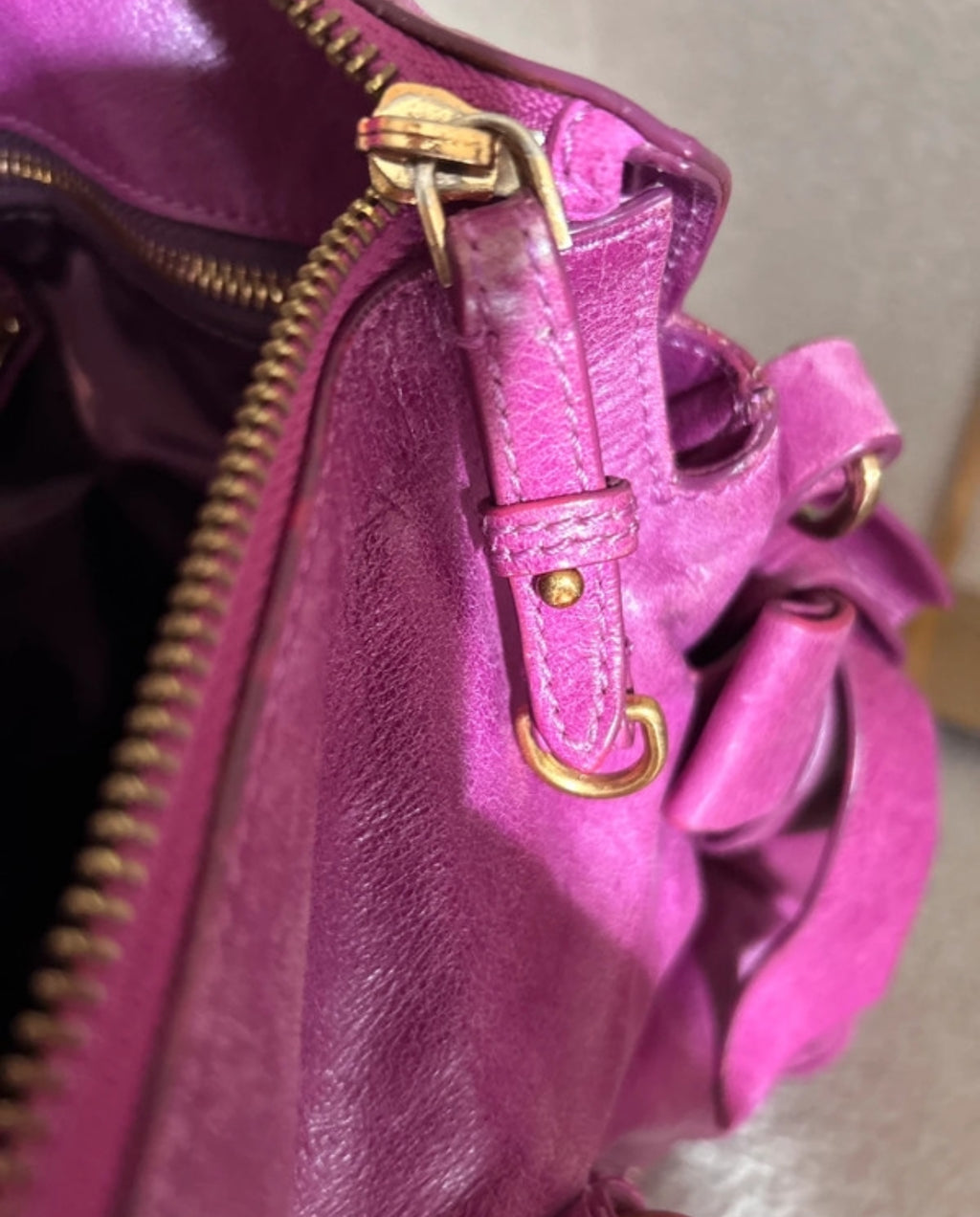 Vintage Miu Miu Vitello handbag