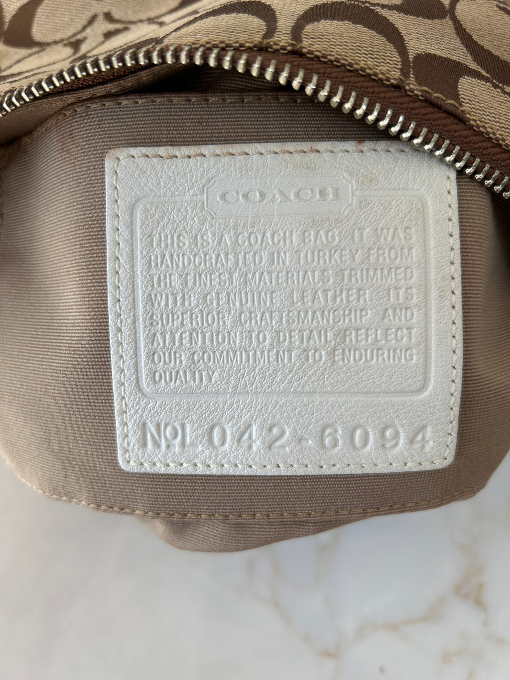 Vintage Coach Demi shoulder bag