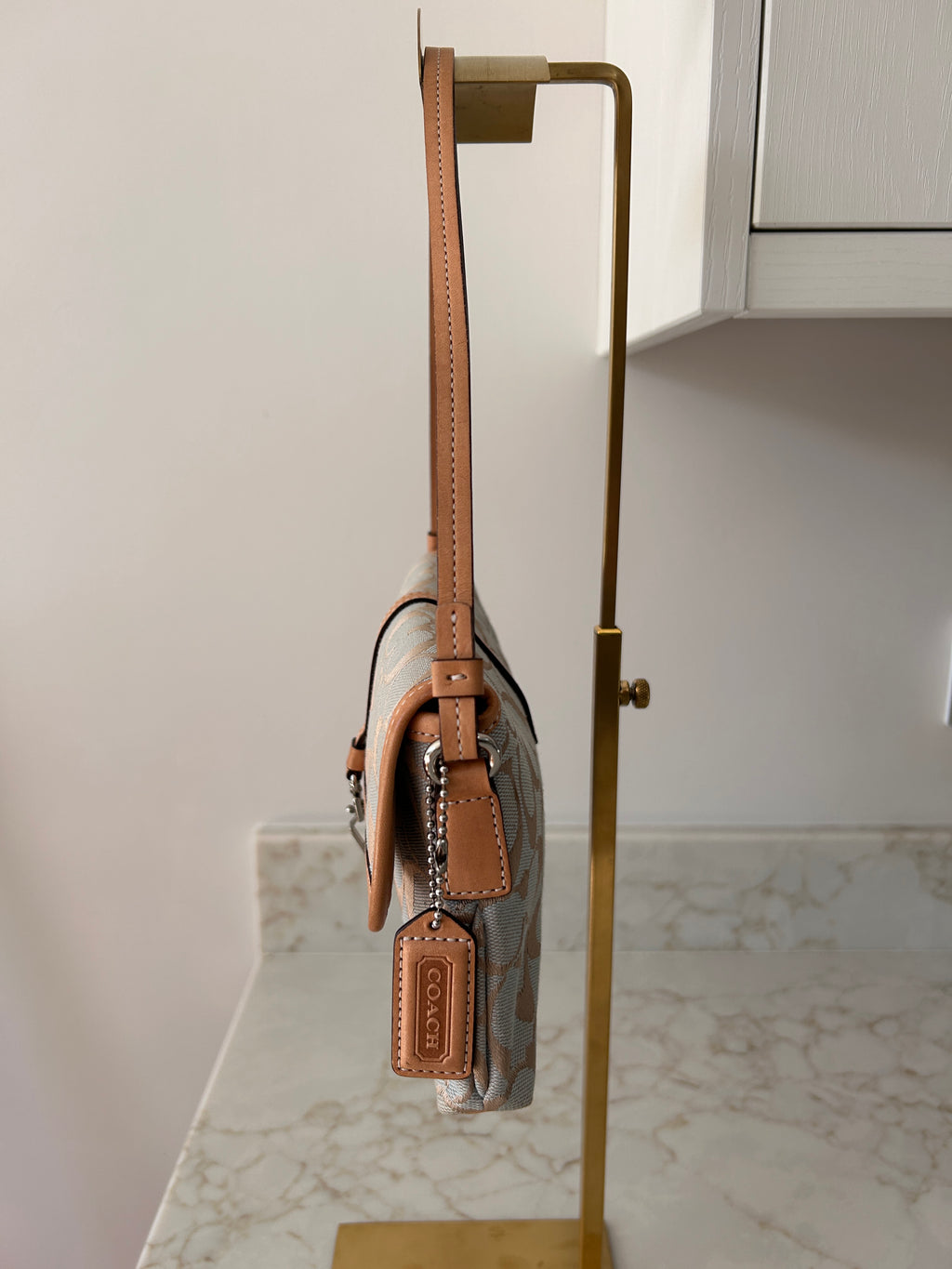 Vintage Coach Demi clip shoulder bag