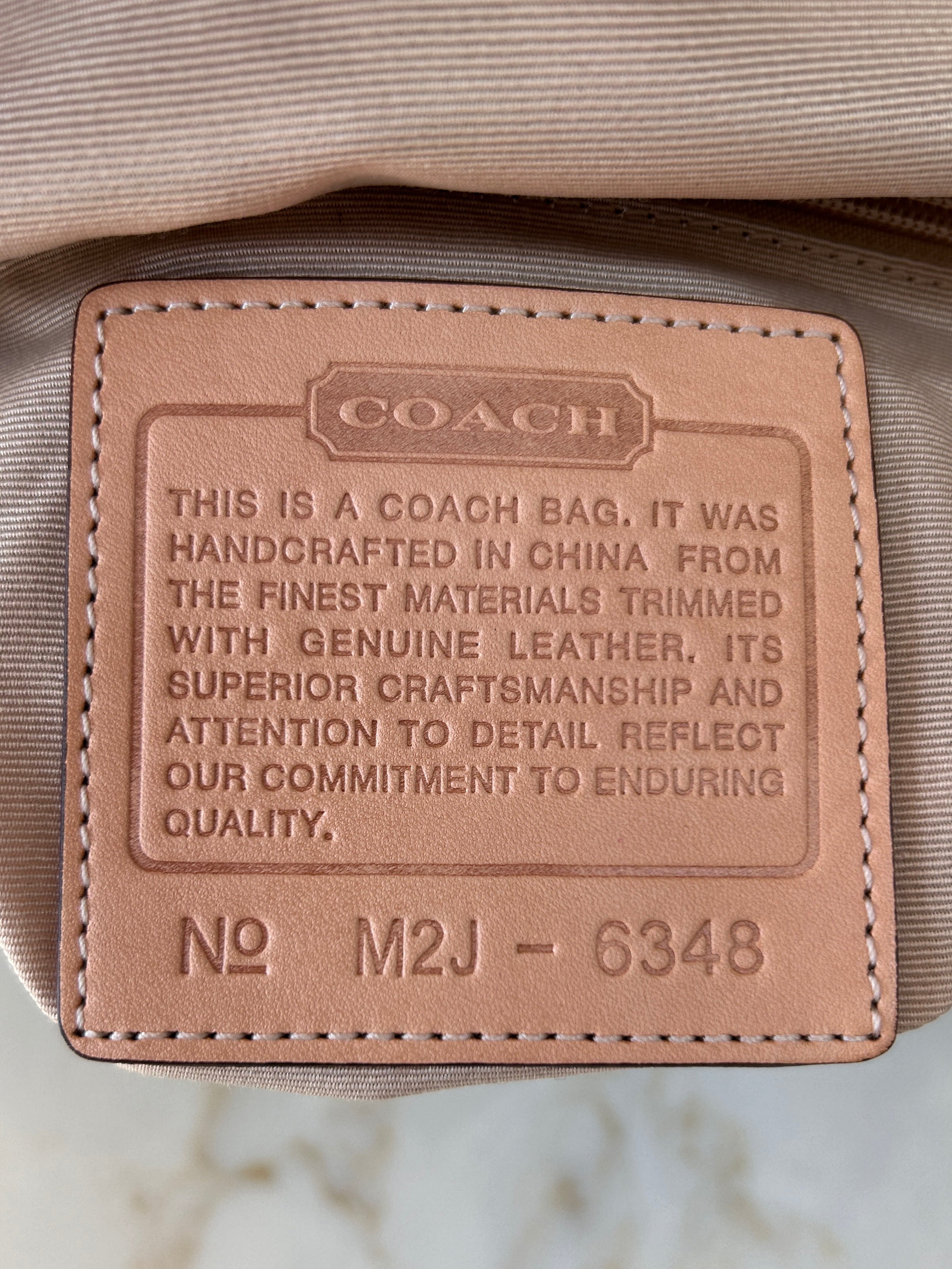 Vintage Coach Demi clip shoulder bag