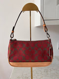 Vintage Coach red Demi shoulder bag