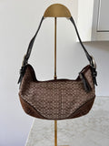 Vintage Coach brown Soho hobo shoulder bag
