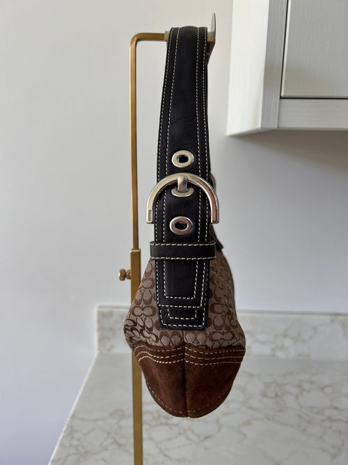 Vintage Coach brown Soho hobo shoulder bag