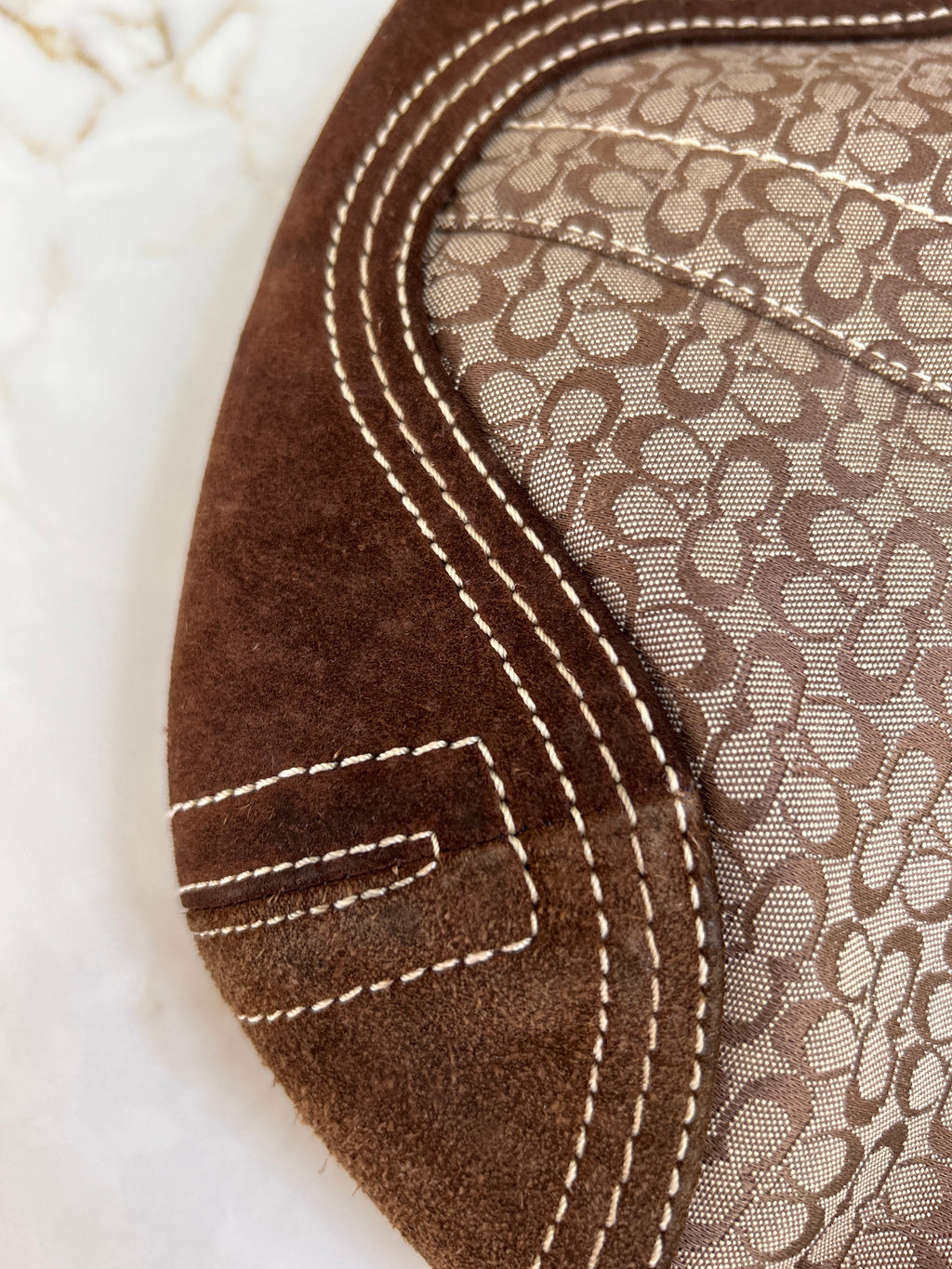 Vintage Coach brown Soho hobo shoulder bag