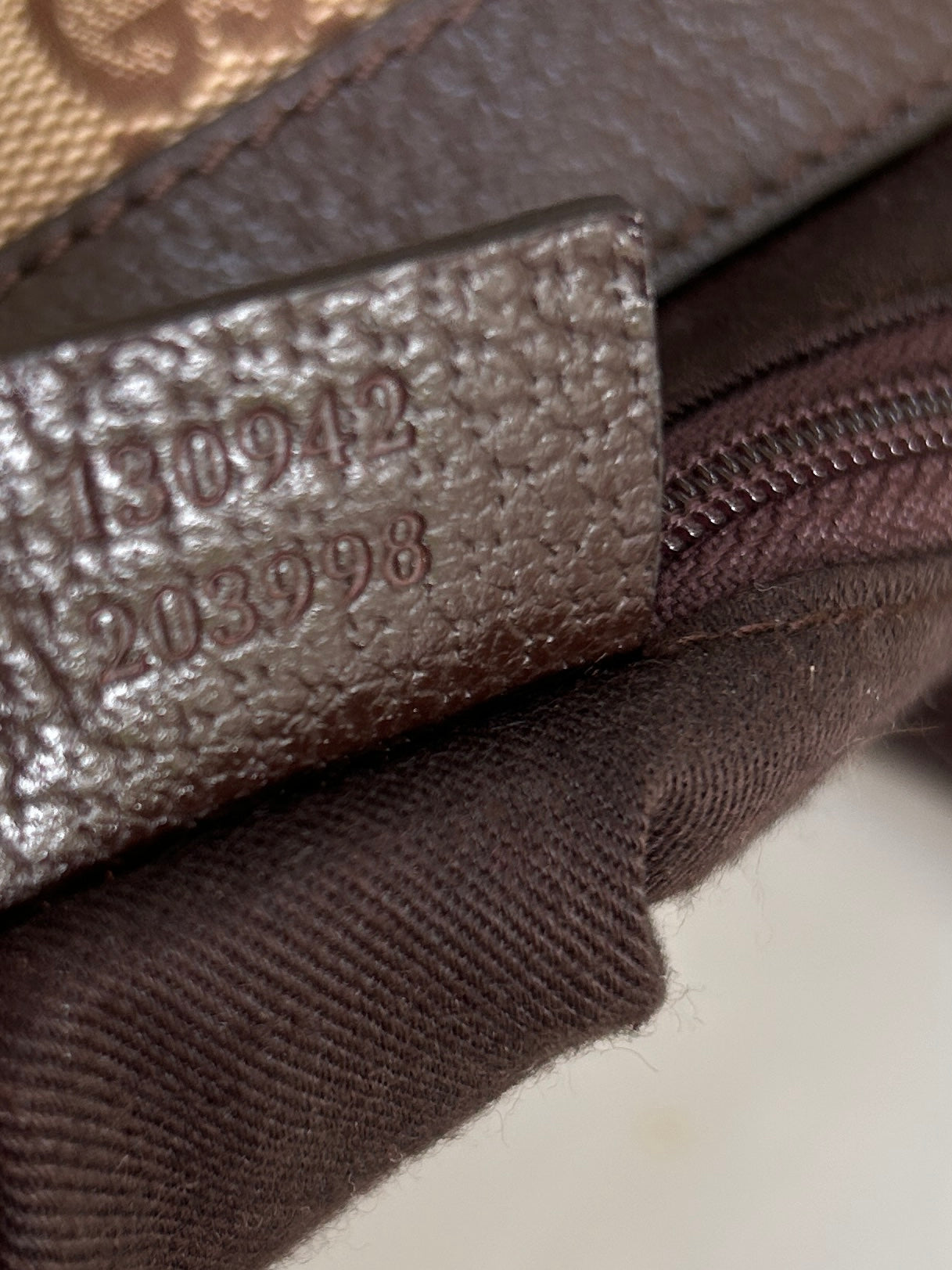 Vintage Gucci Abbey shoulder bag