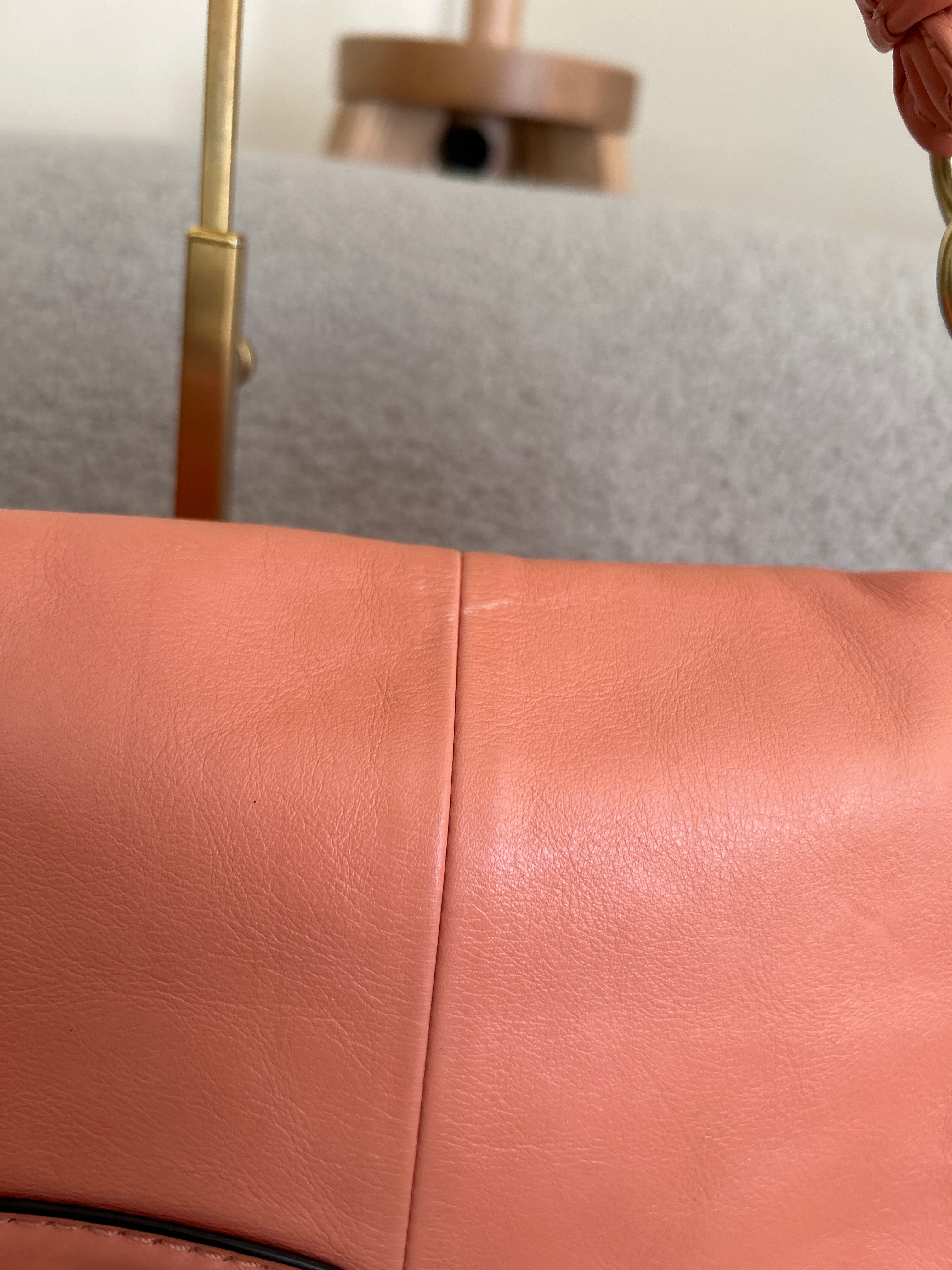 Vintage Coach leather shoulder bag