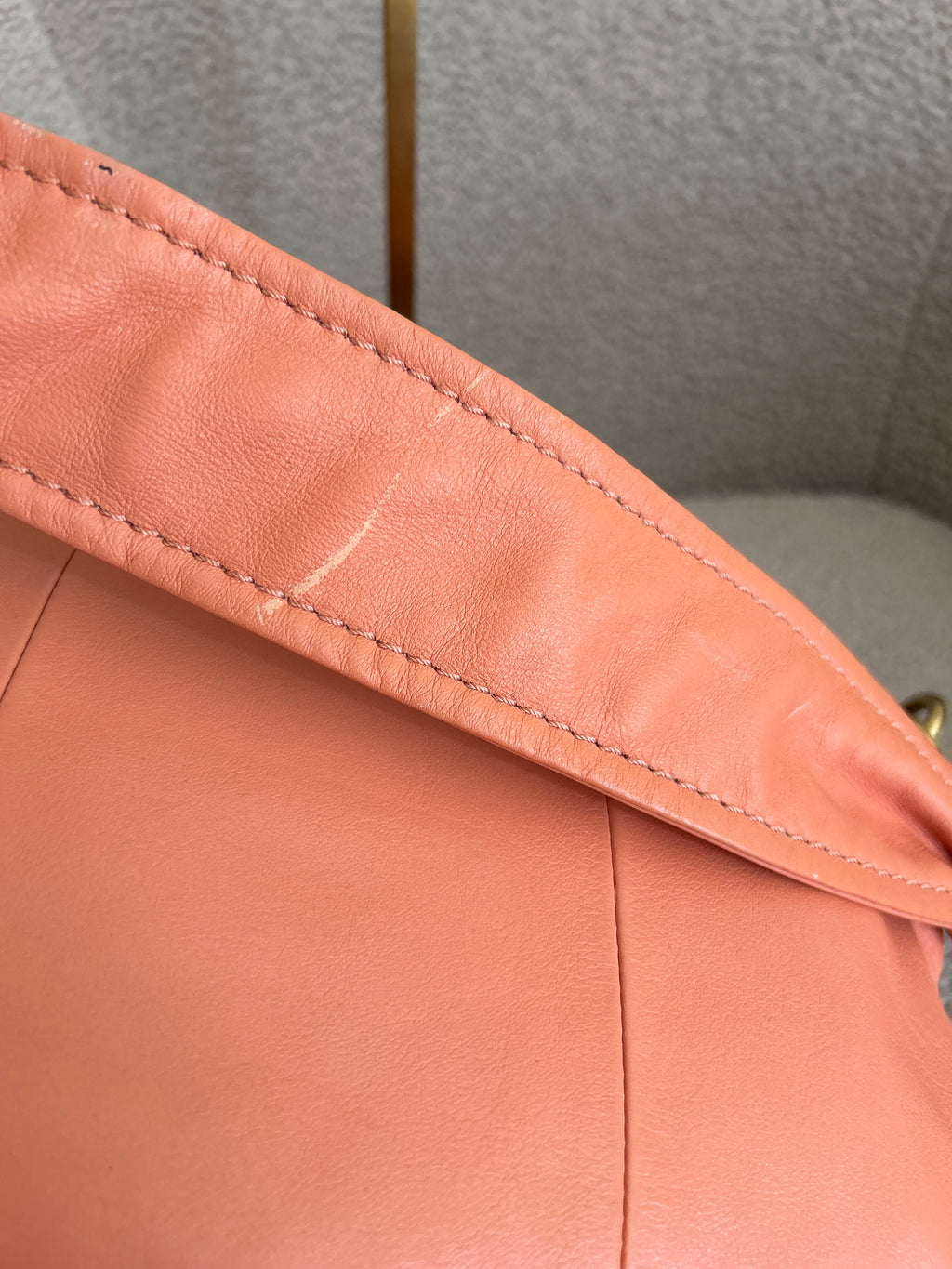 Vintage Coach leather shoulder bag