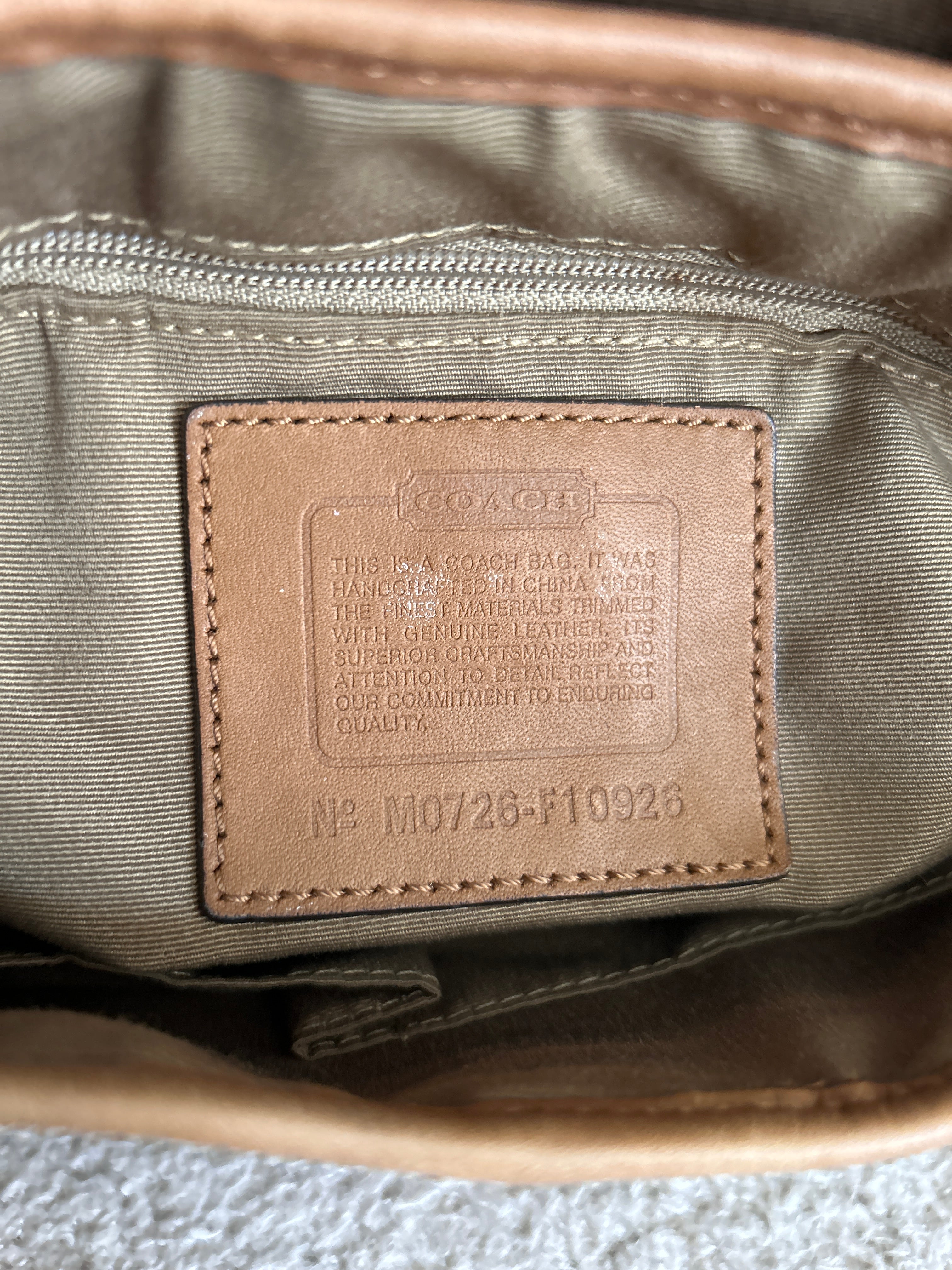 Vintage Coach Soho shoulder bag
