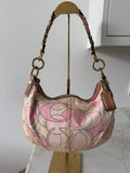 Vintage Coach pastel pink shoulder bag