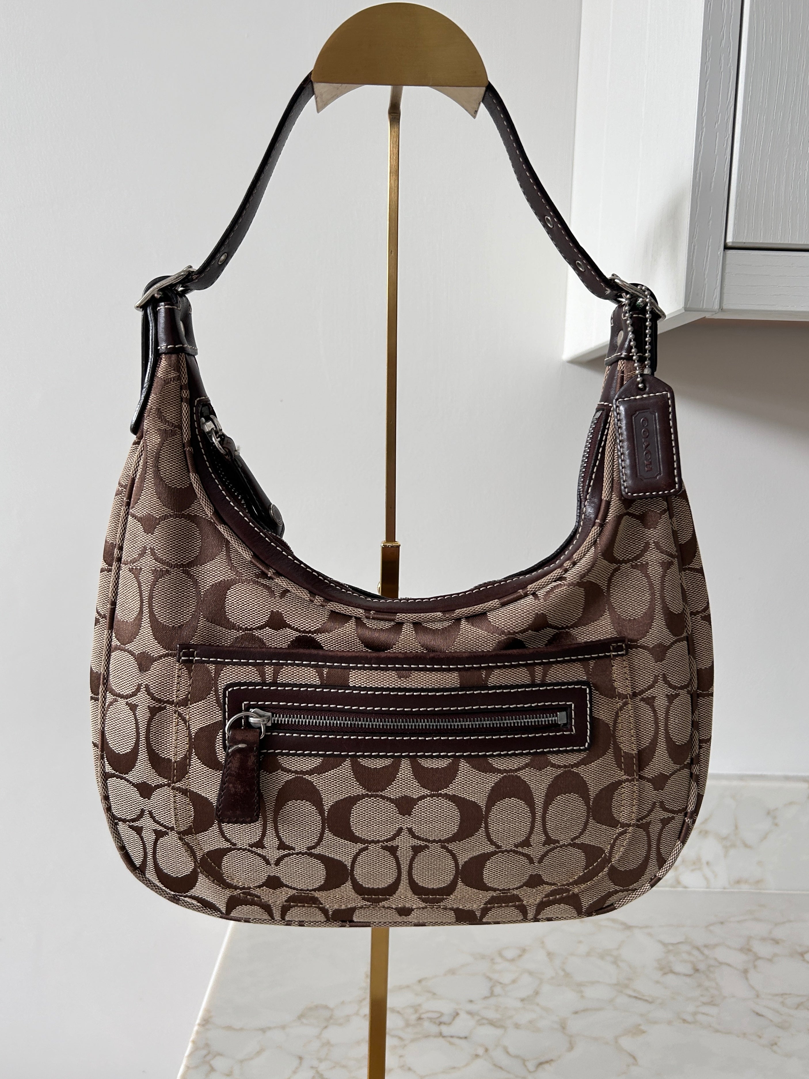 Vintage Coach hobo shoulder bag