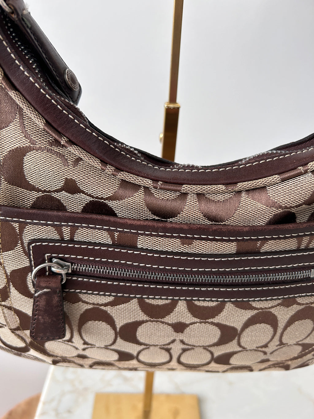 Vintage Coach hobo shoulder bag