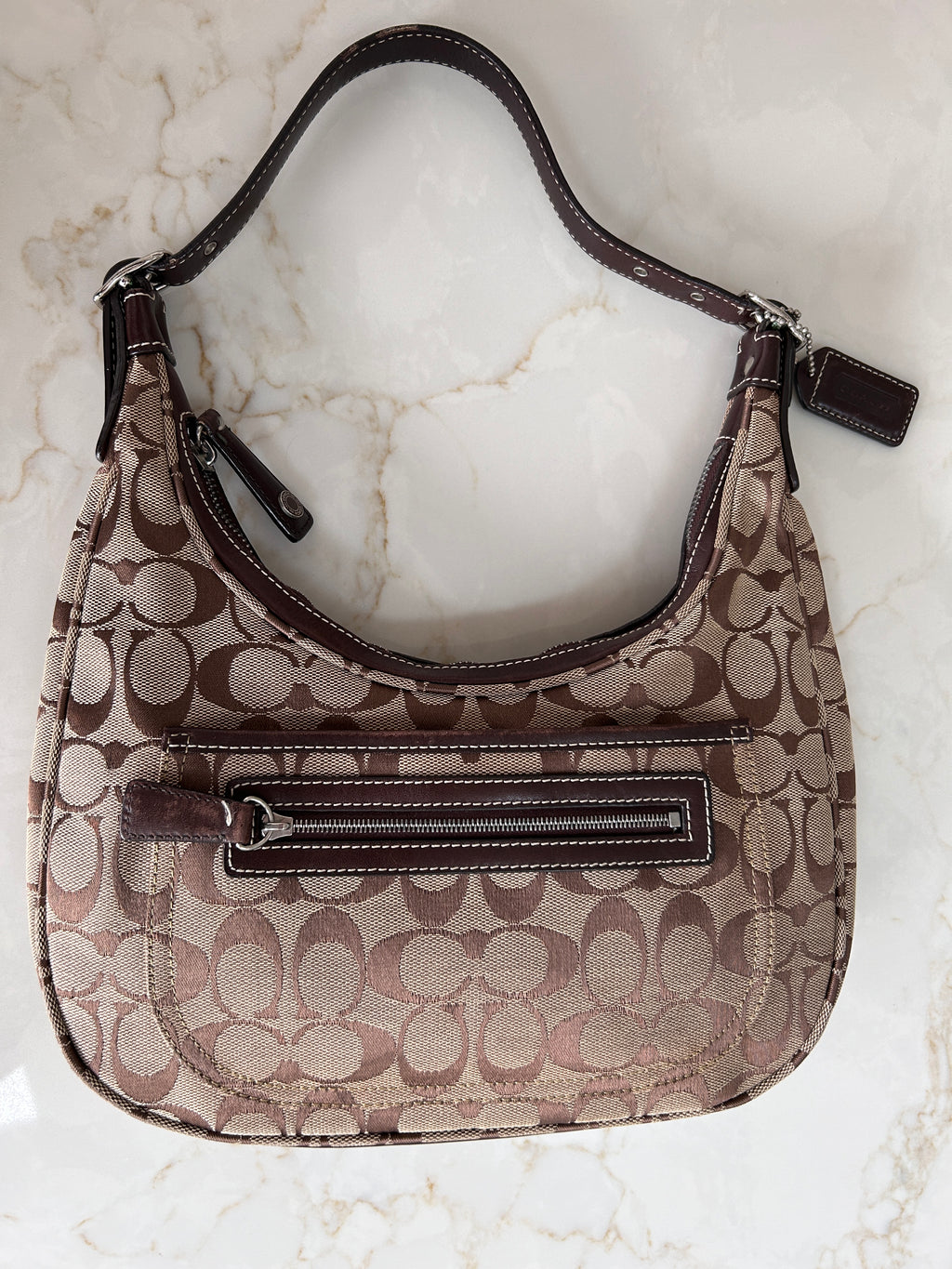 Vintage Coach hobo shoulder bag