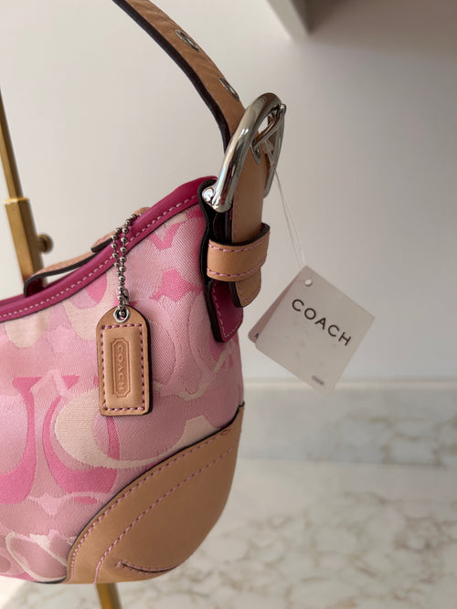 Vintage Coach 1850 pink shoulder bag
