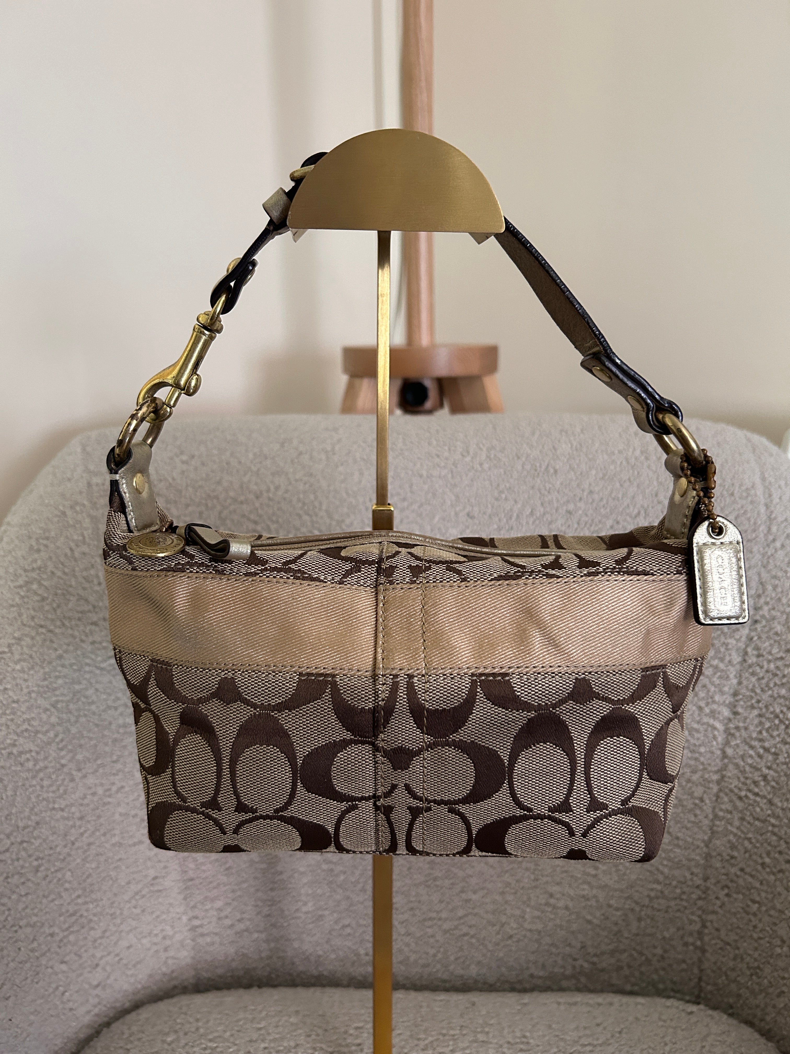 Vintage Coach Legacy mini handbag