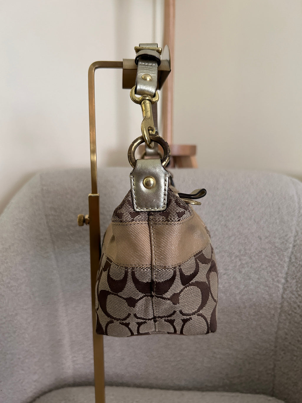 Vintage Coach Legacy mini handbag