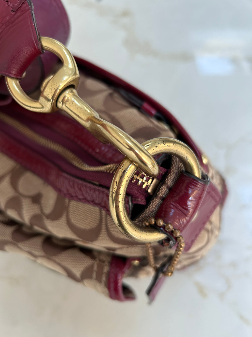 Vintage Coach F12889 Legacy shoulder bag