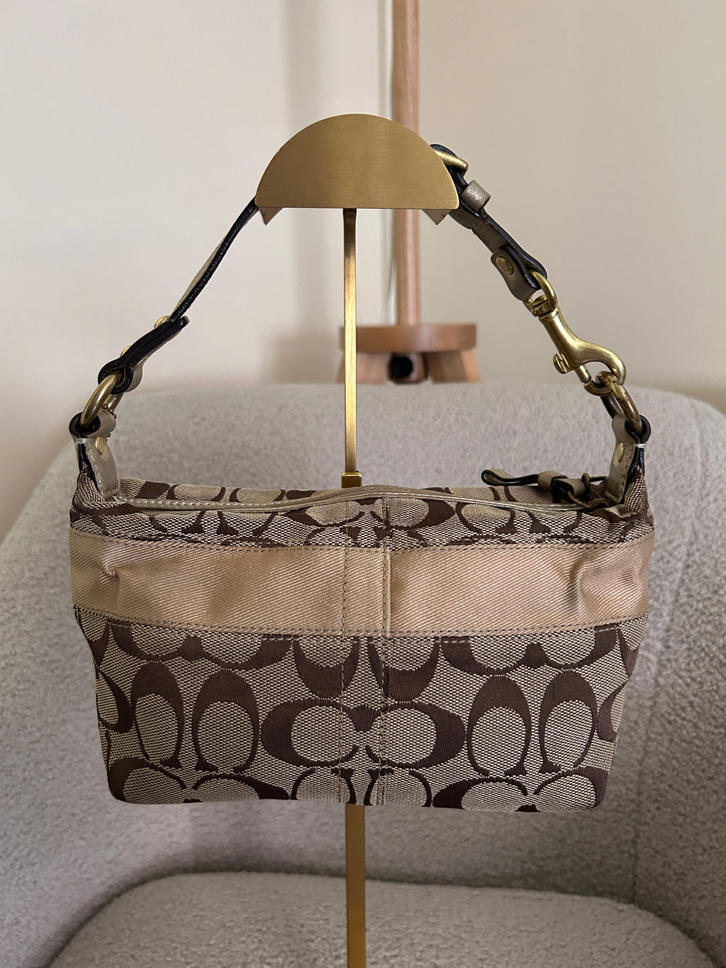 Vintage Coach Legacy mini handbag