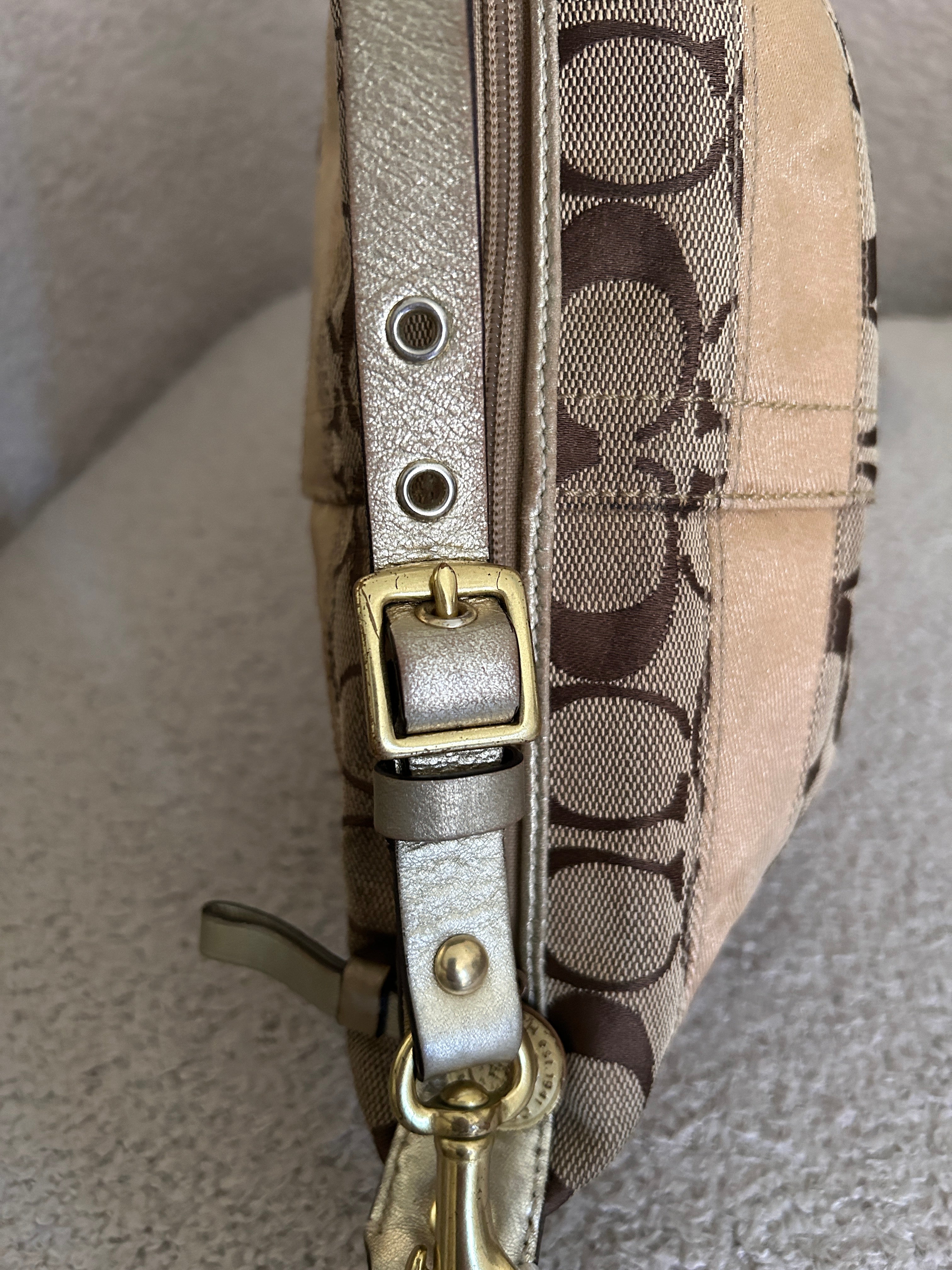 Vintage Coach Legacy mini handbag