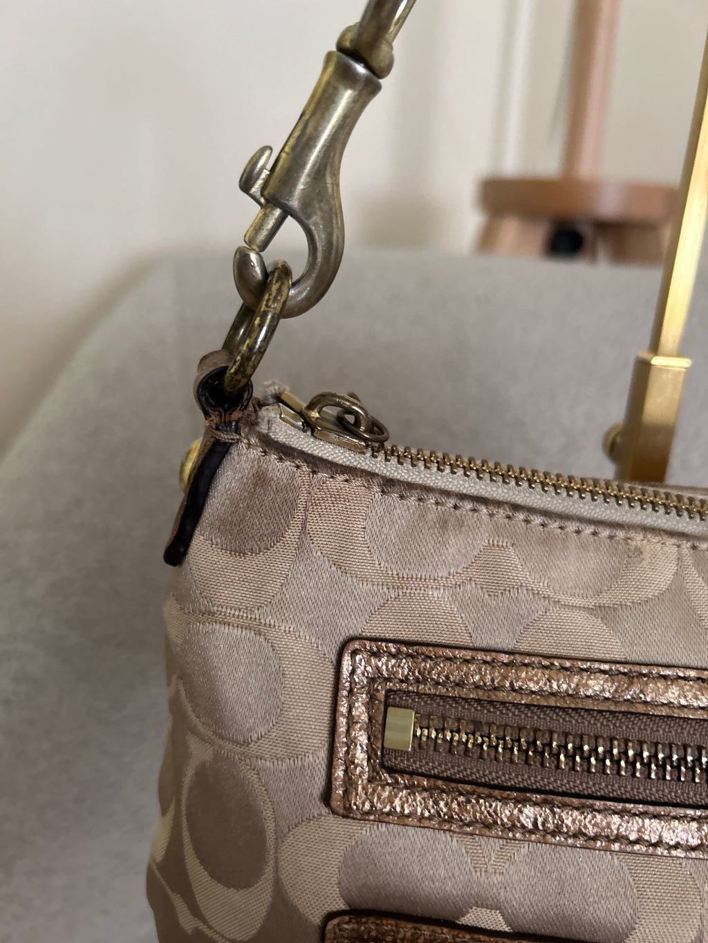Vintage Coach mini shoulder bag