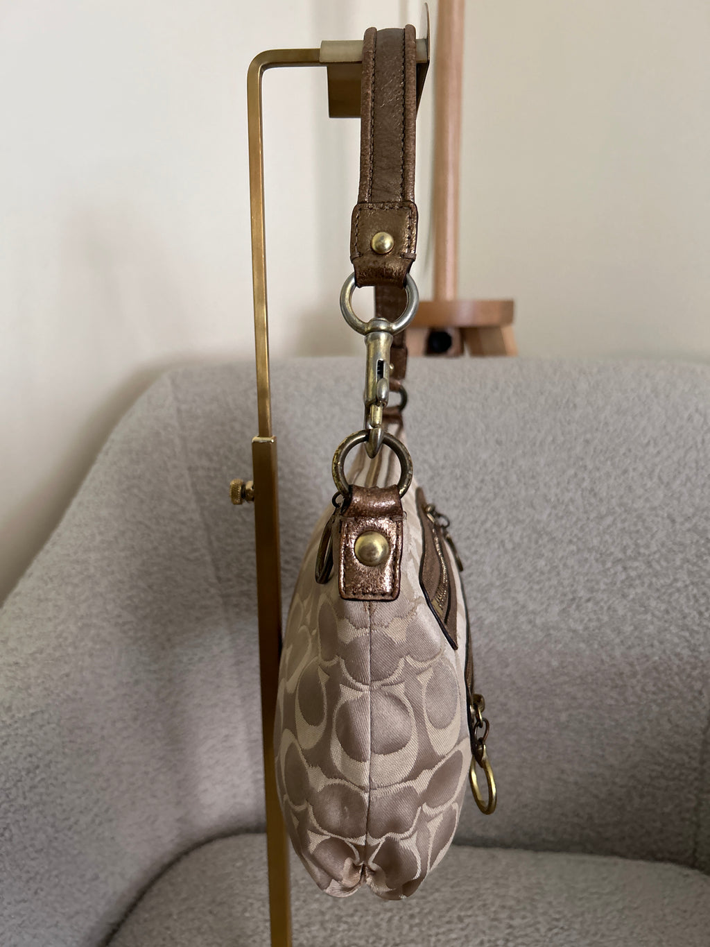 Vintage Coach mini shoulder bag