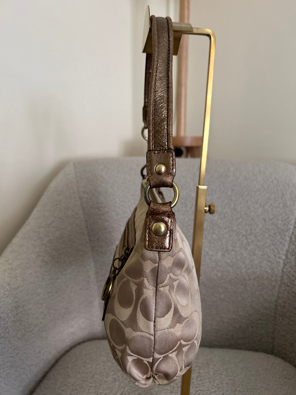 Vintage Coach mini shoulder bag