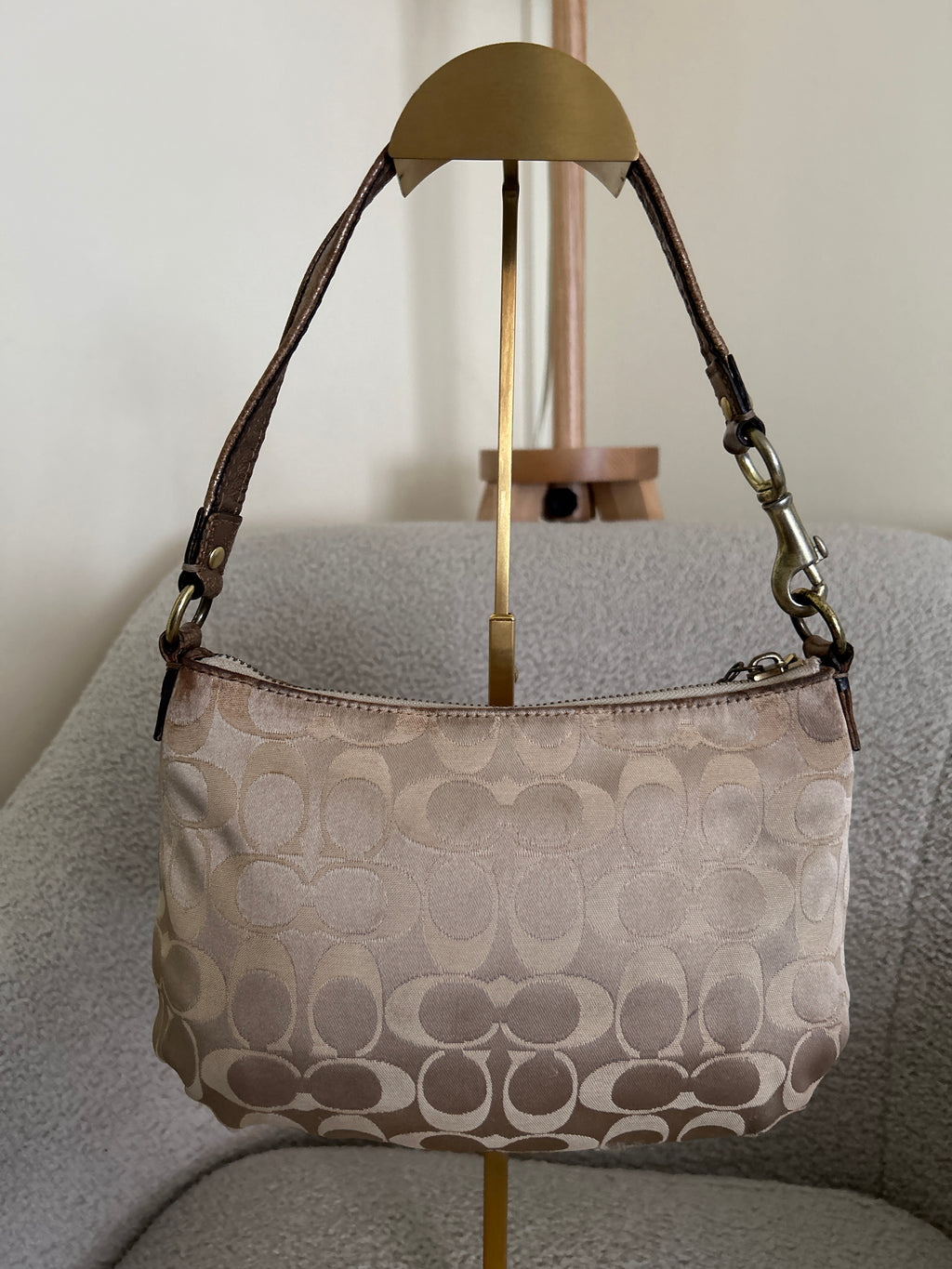 Vintage Coach mini shoulder bag