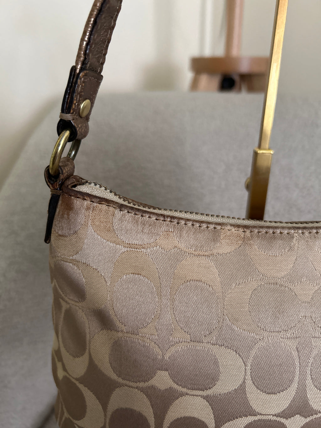 Vintage Coach mini shoulder bag