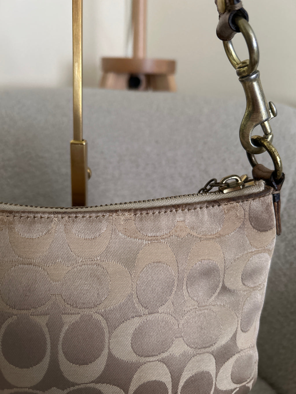 Vintage Coach mini shoulder bag