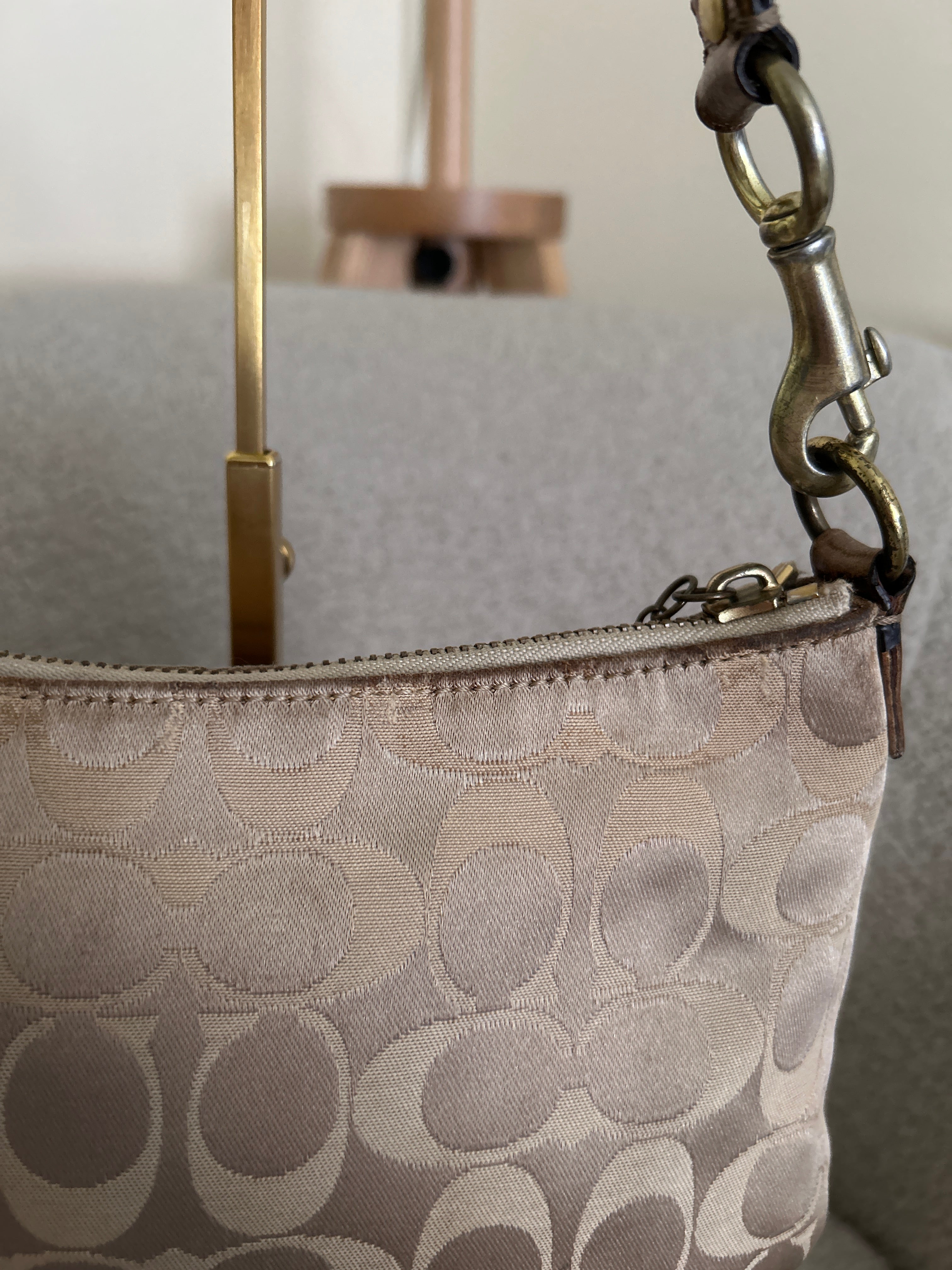 Vintage Coach mini shoulder bag