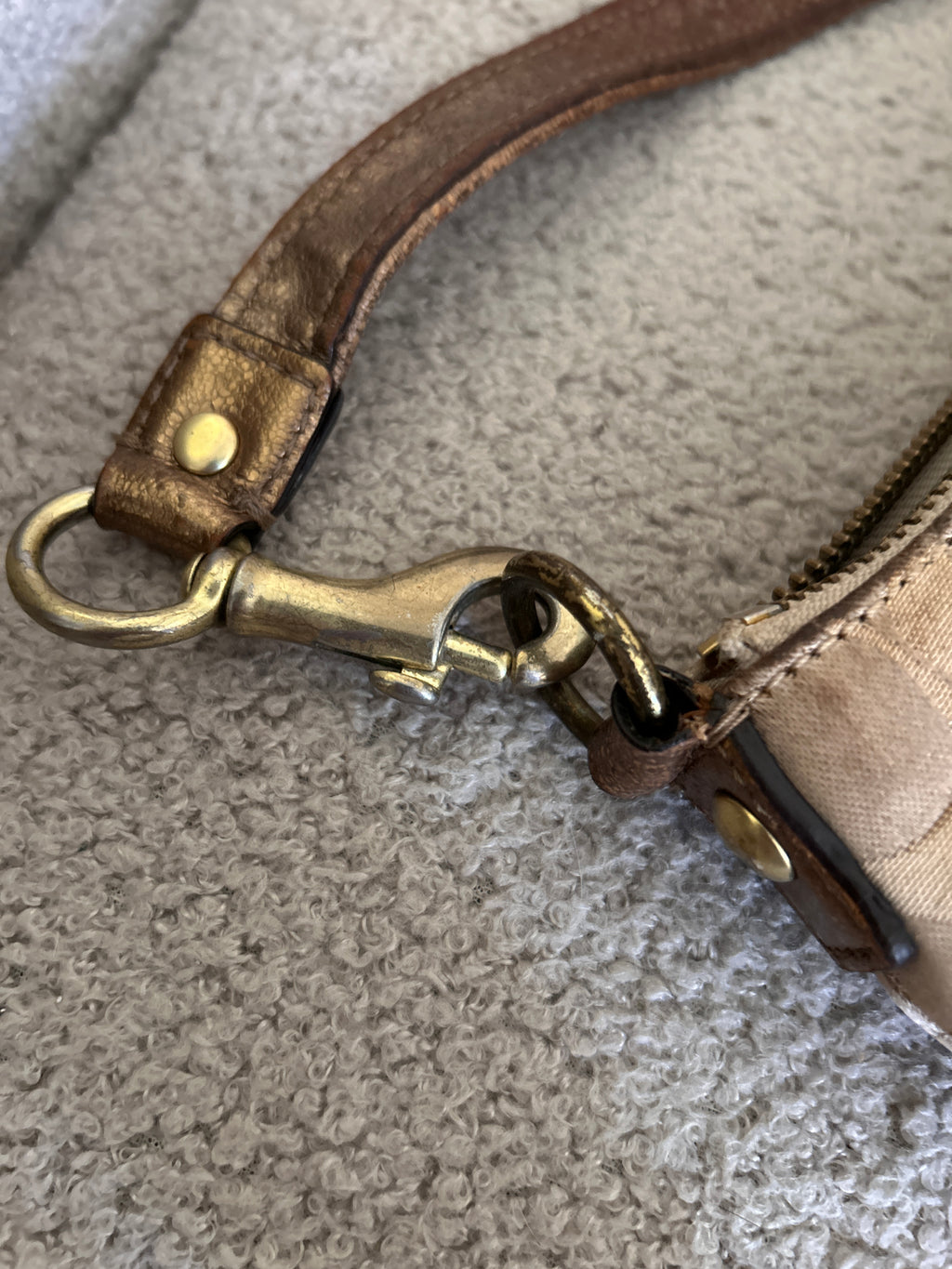 Vintage Coach mini shoulder bag