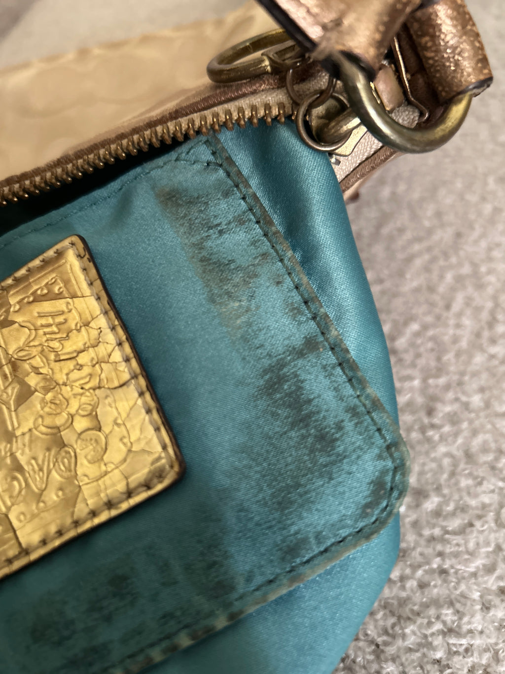 Vintage Coach mini shoulder bag