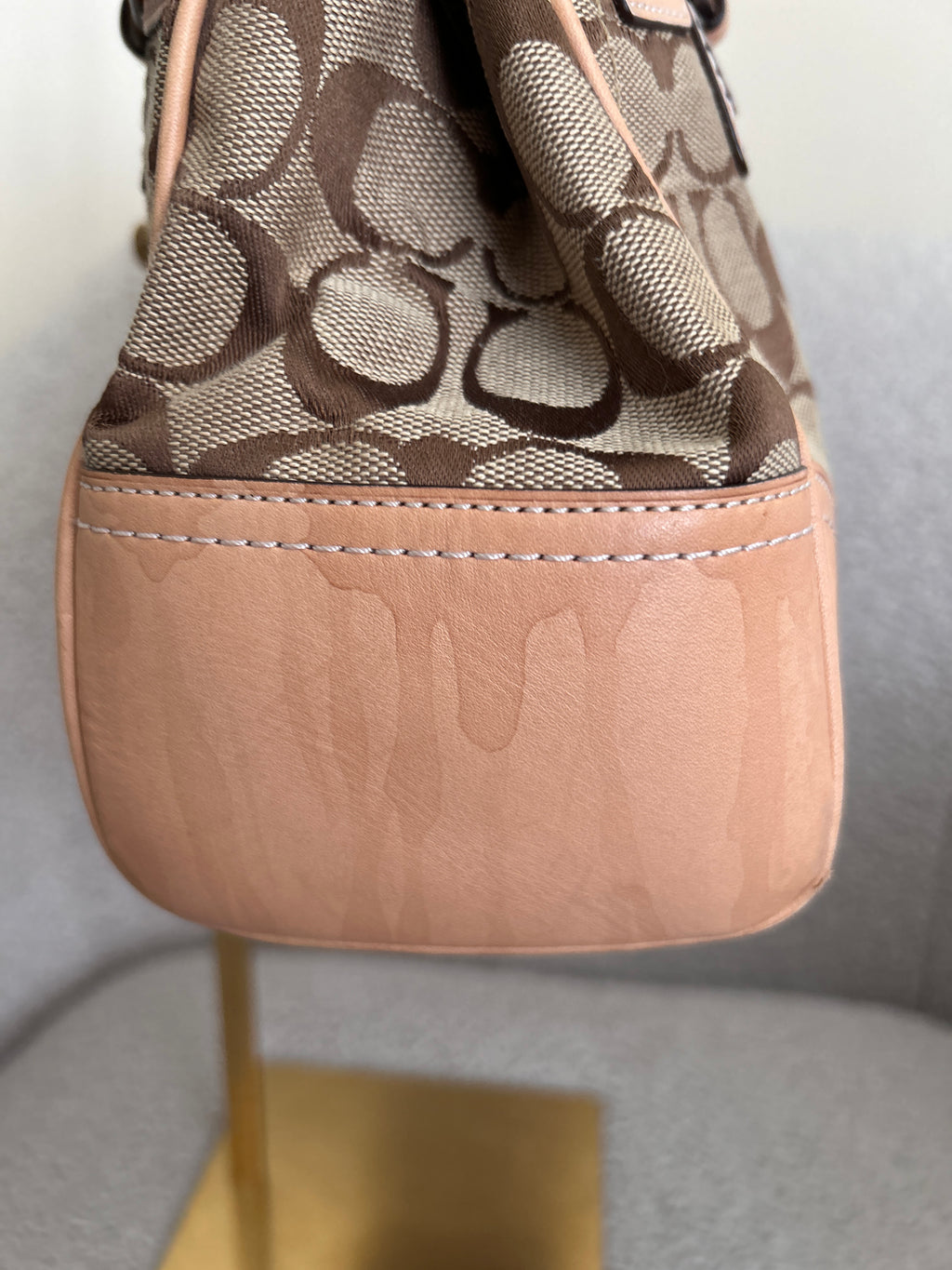 Vintage Coach Hampton shoulder bag