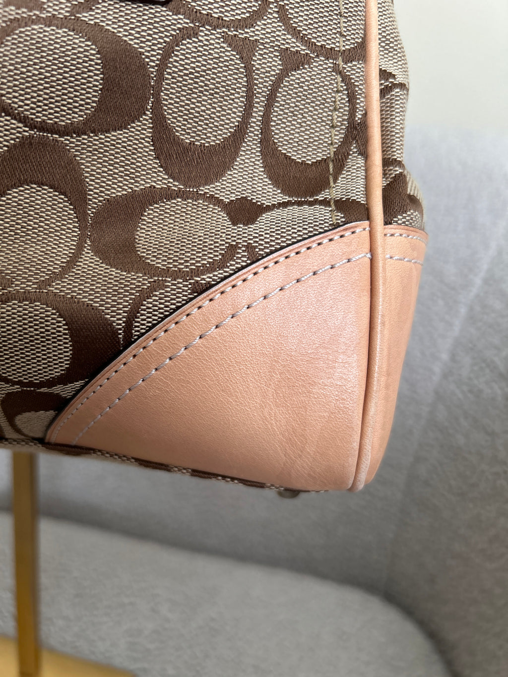 Vintage Coach Hampton shoulder bag