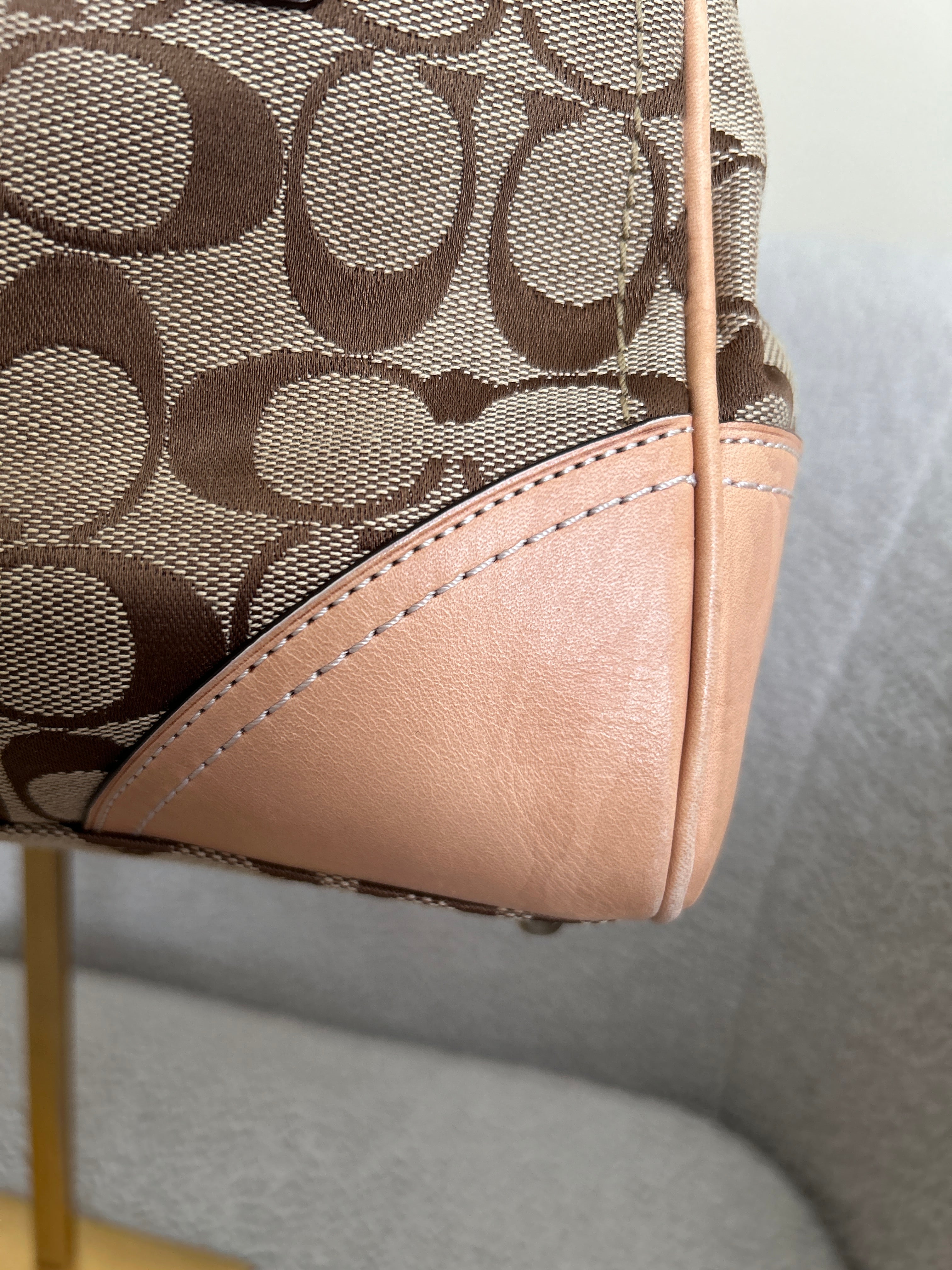 Vintage Coach Hampton shoulder bag