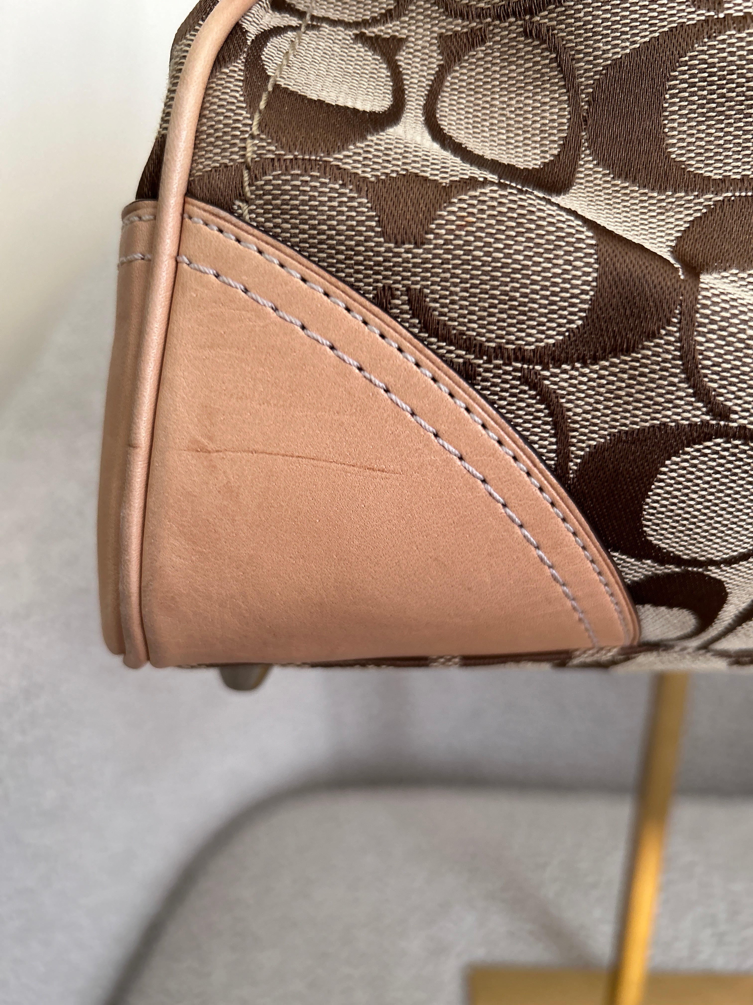 Vintage Coach Hampton shoulder bag