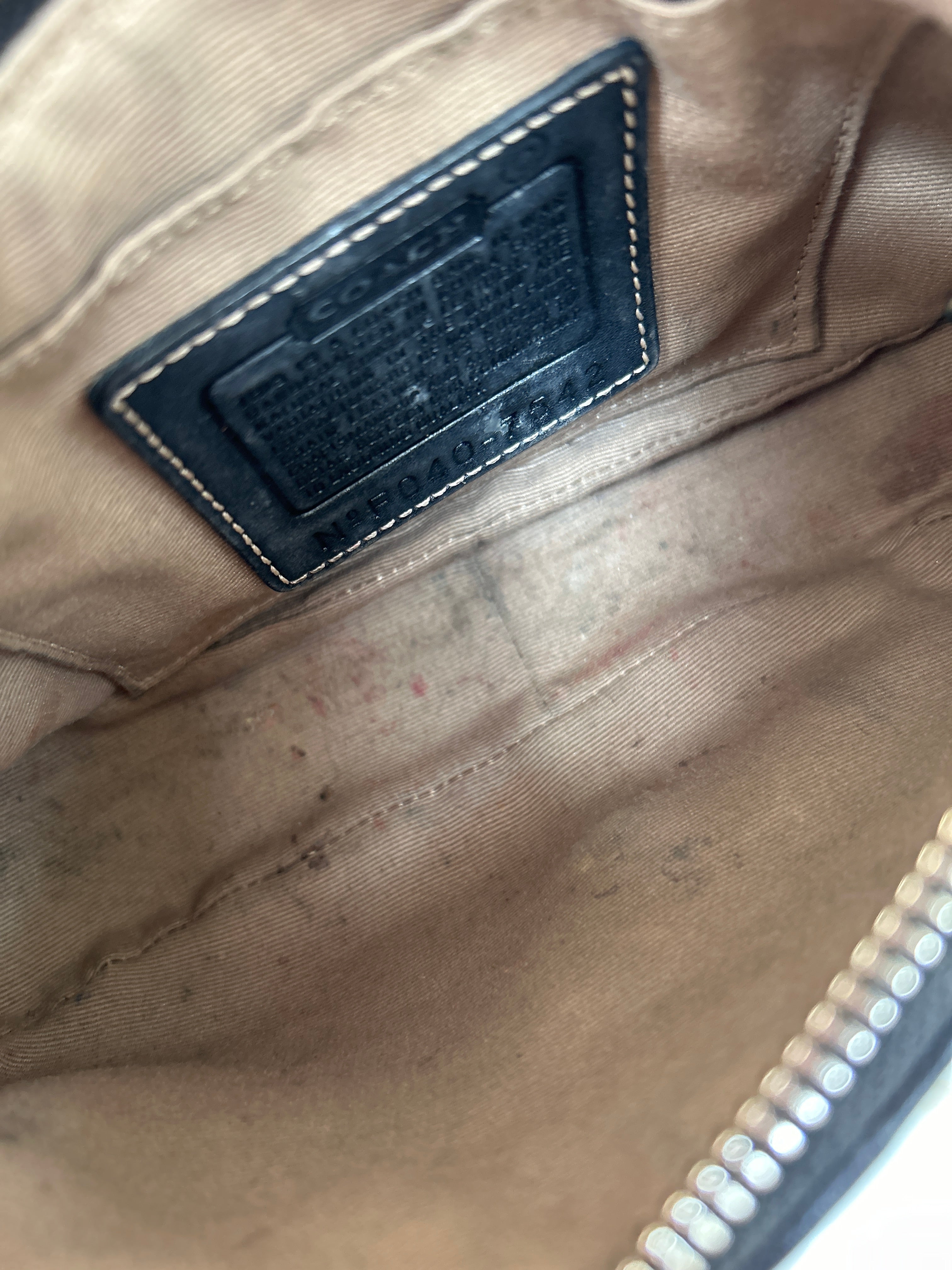Vintage Coach mini Demi Soho shoulder bag