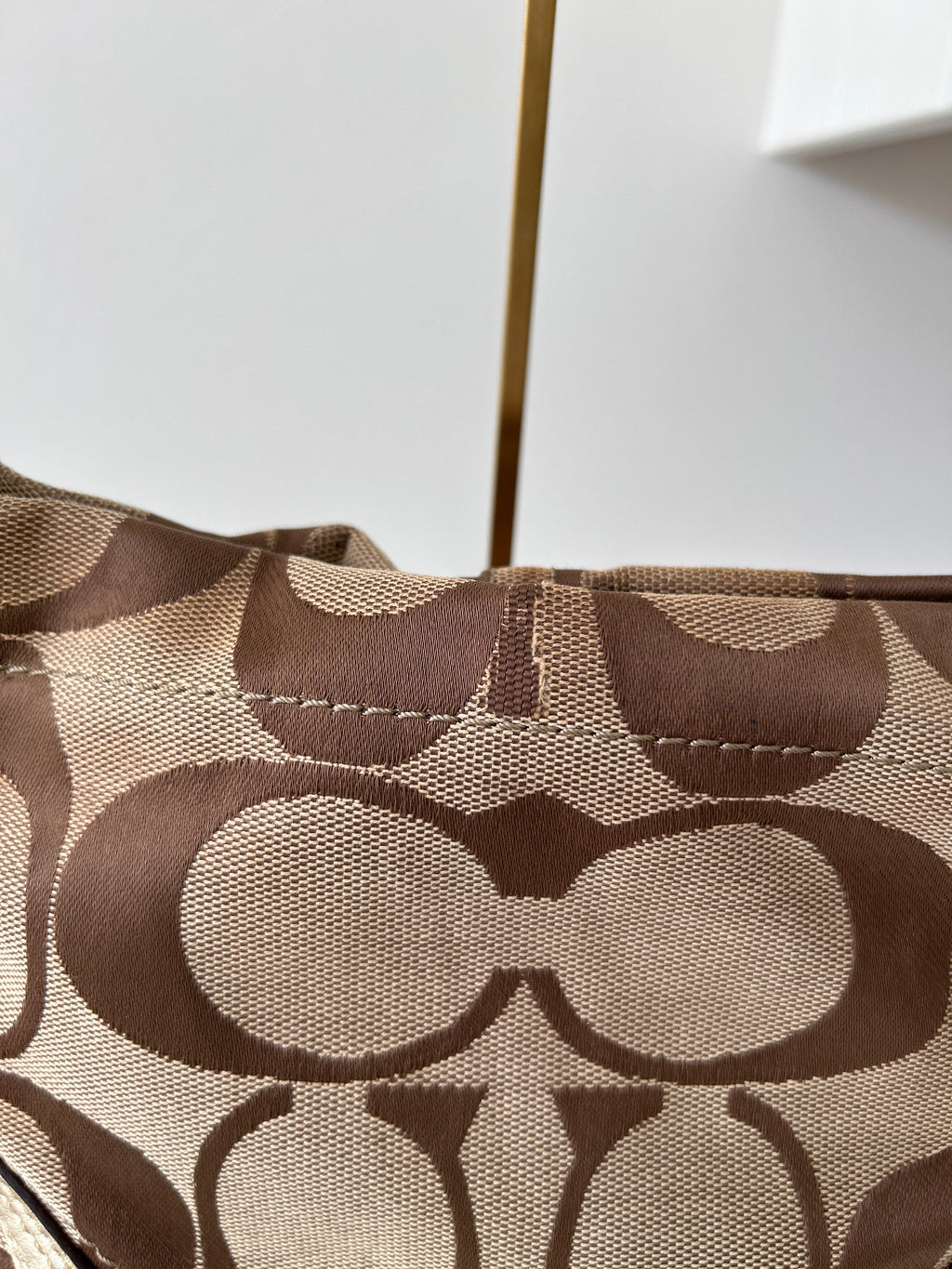 Vintage Coach mini Carly shoulder bag