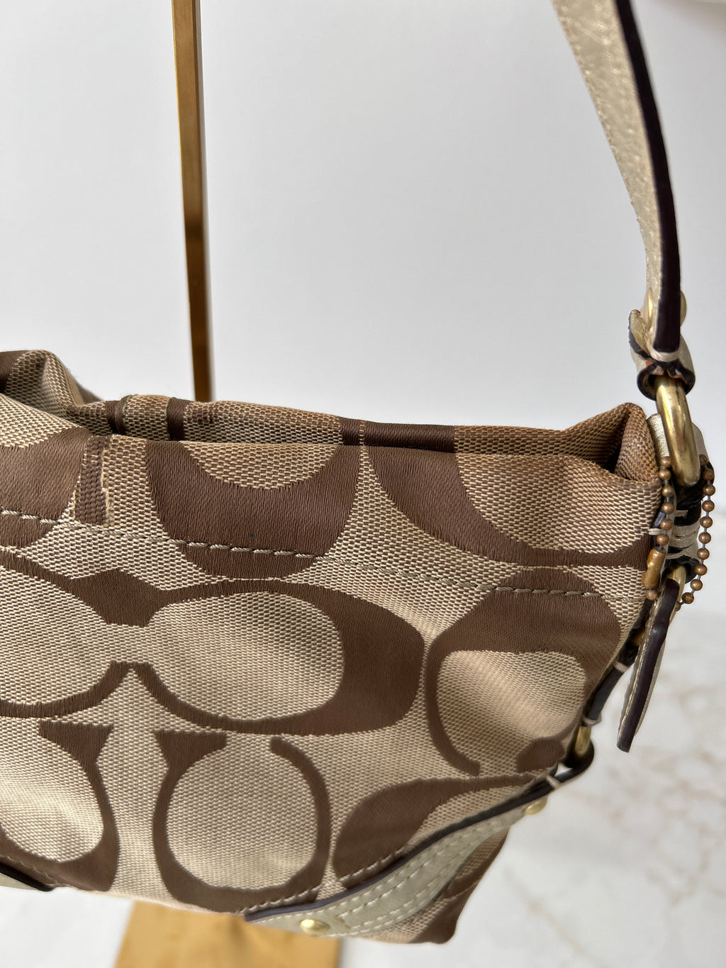 Vintage Coach mini Carly shoulder bag