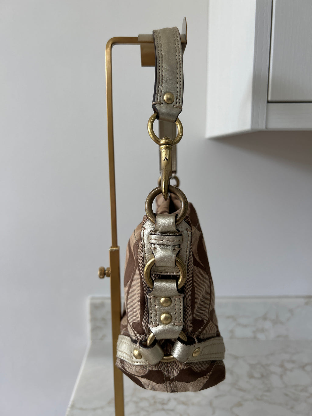 Vintage Coach mini Carly shoulder bag