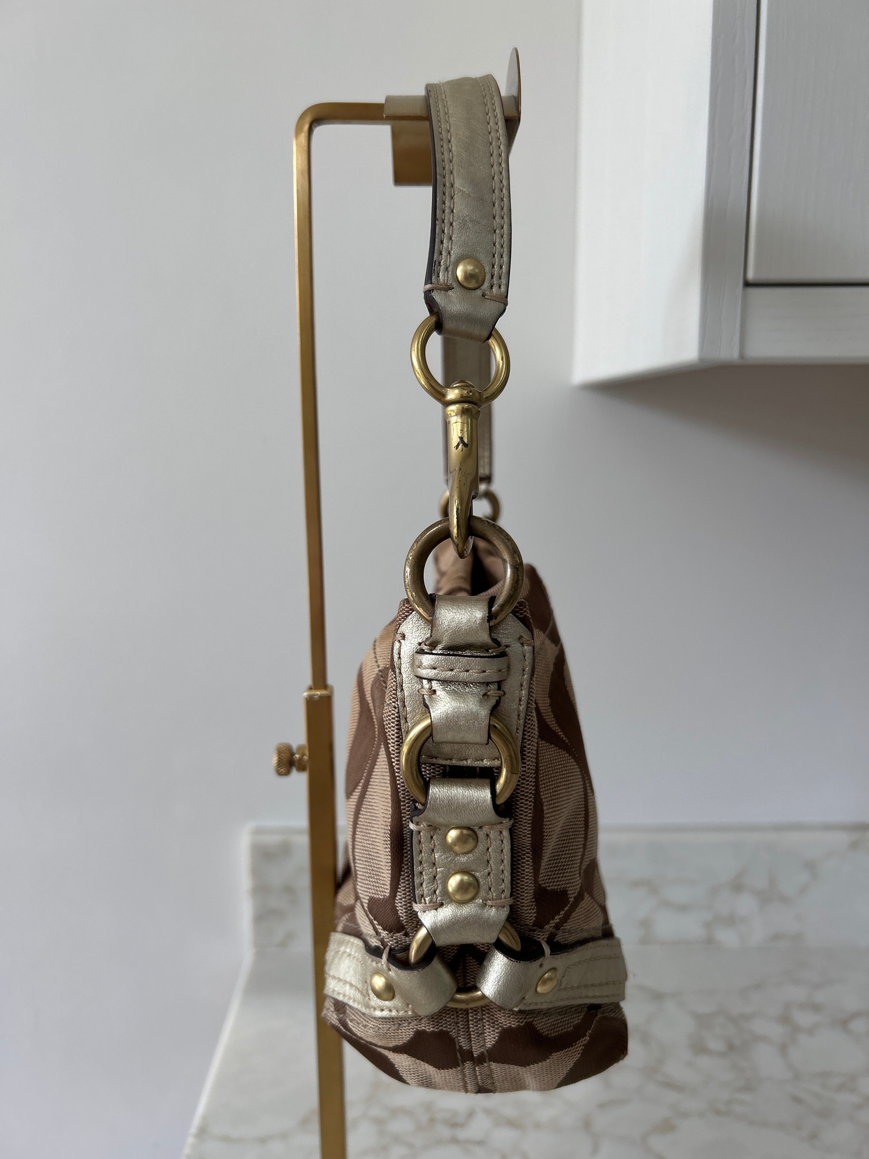 Vintage Coach mini Carly shoulder bag