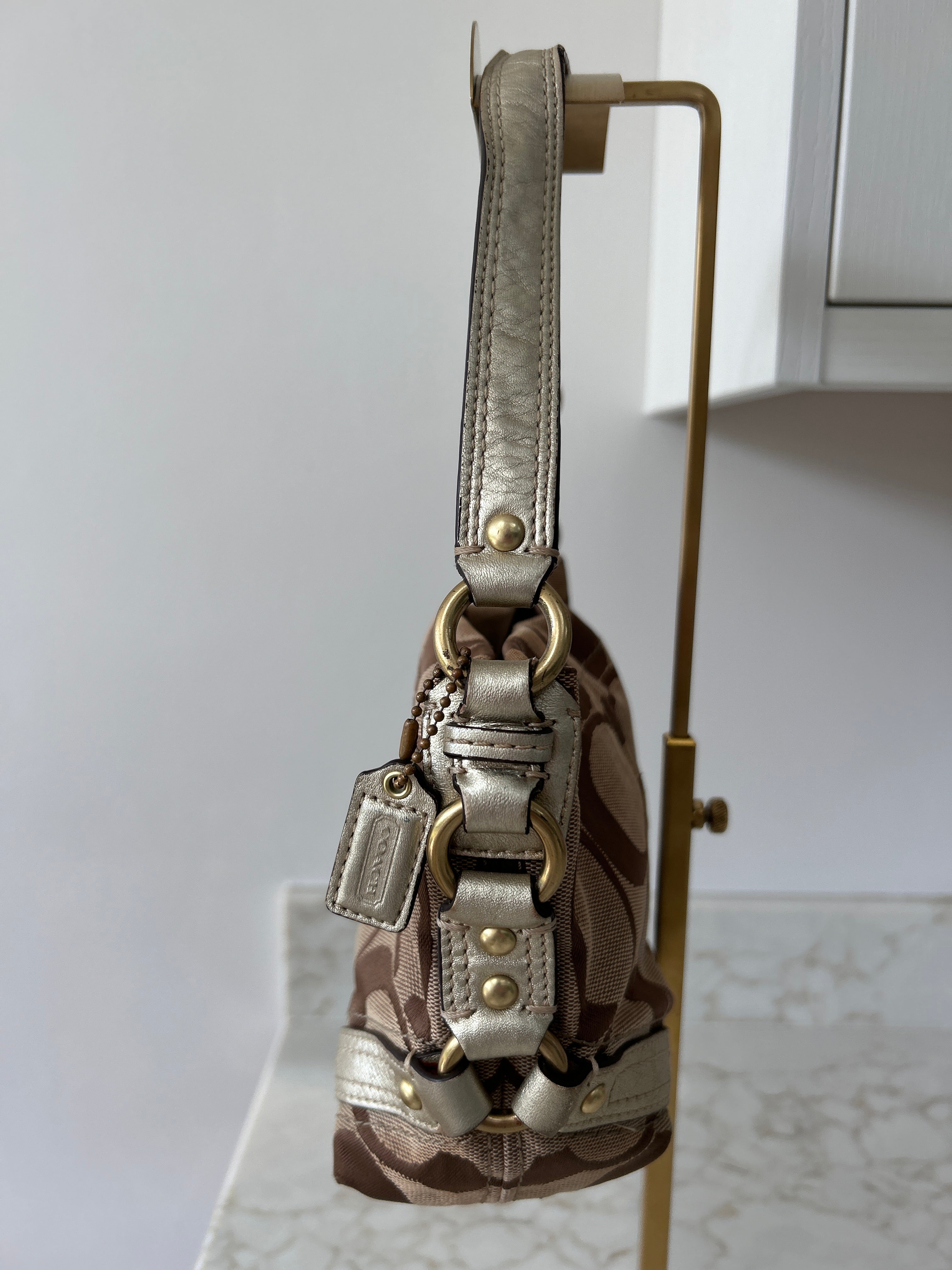 Vintage Coach mini Carly shoulder bag