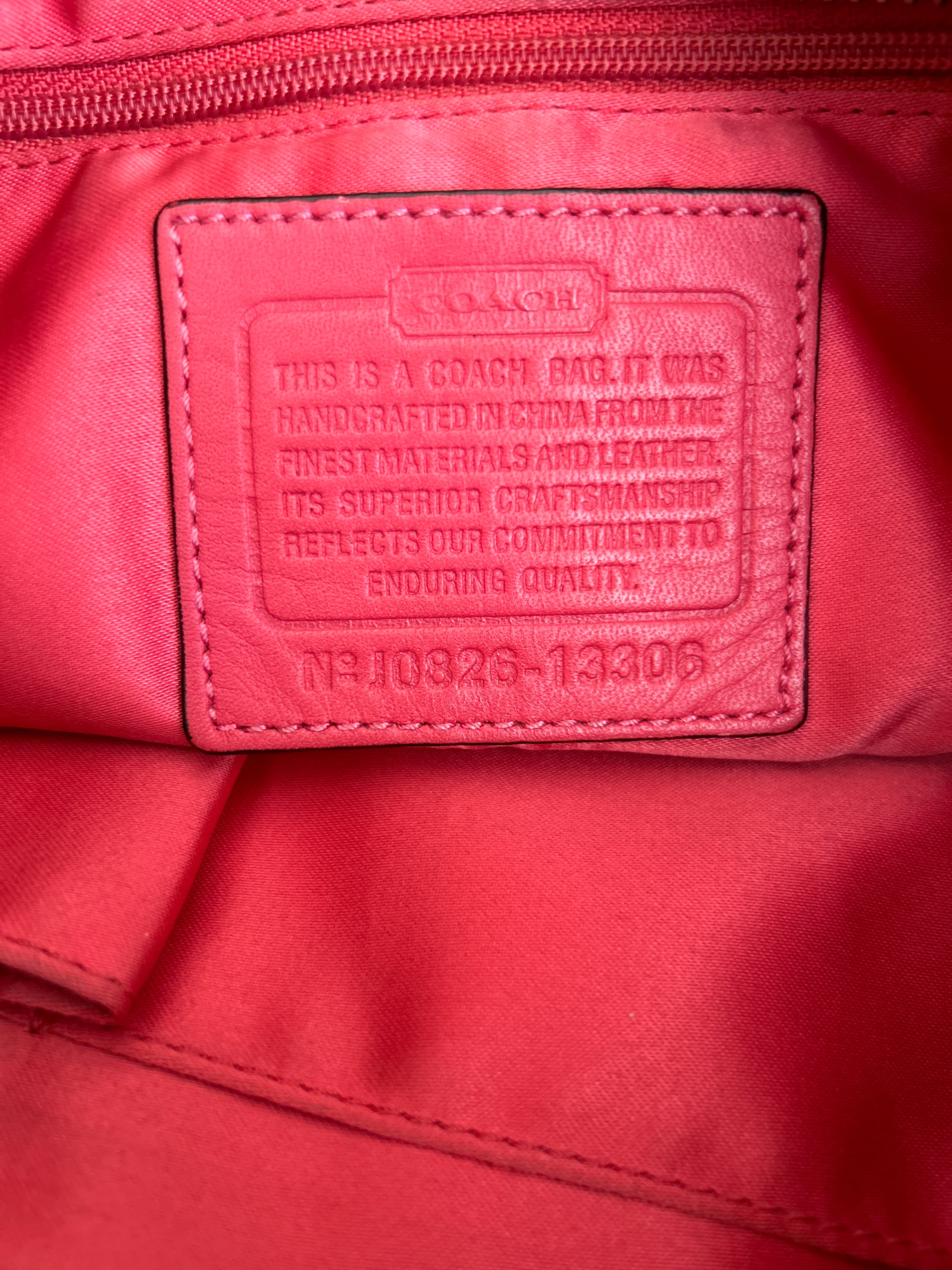Vintage Coach shoulder bag