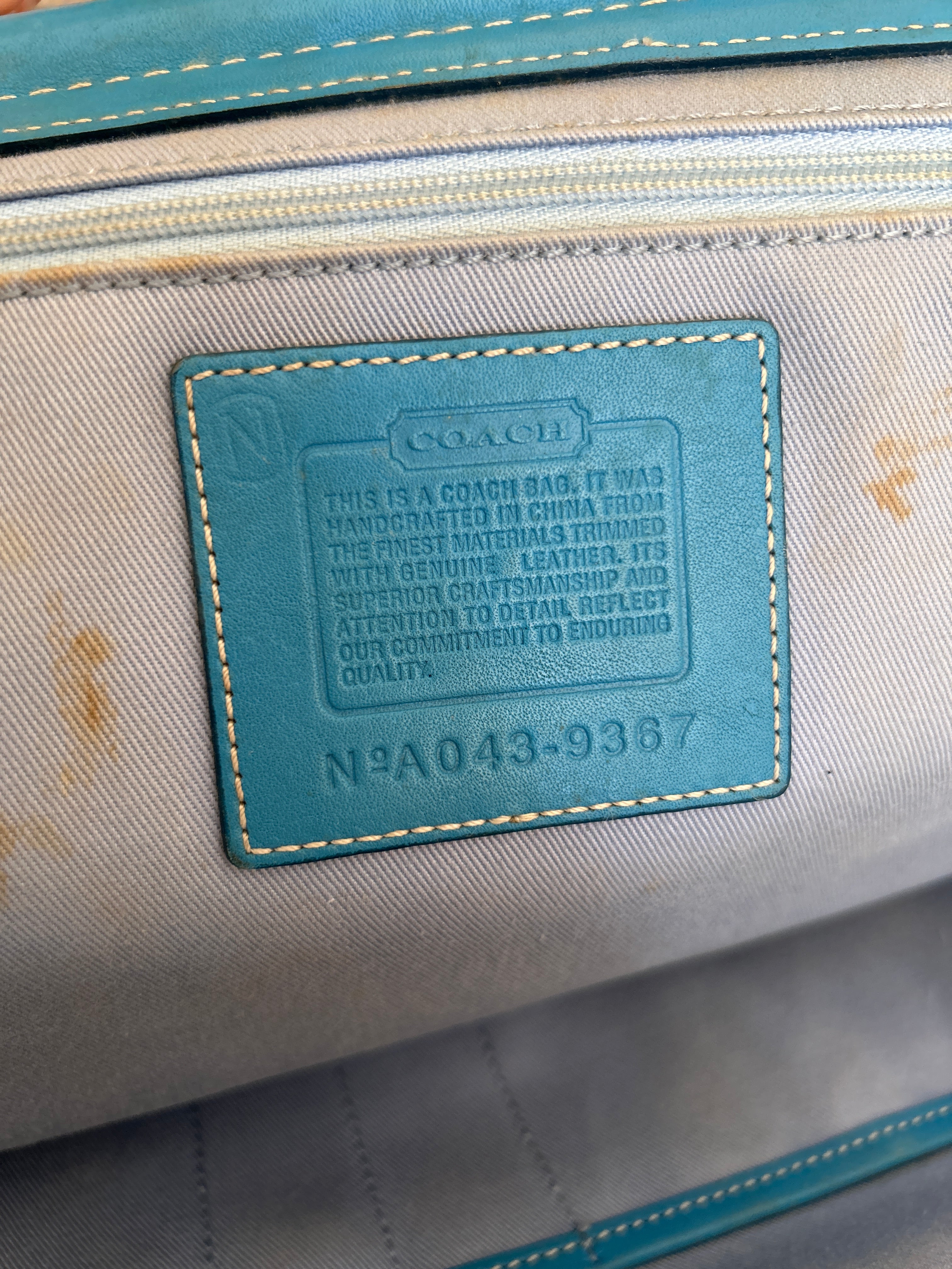 Vintage Coach Soho satchel shoulder bag