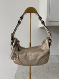 Vintage Coach gold Soho hobo shoulder bag
