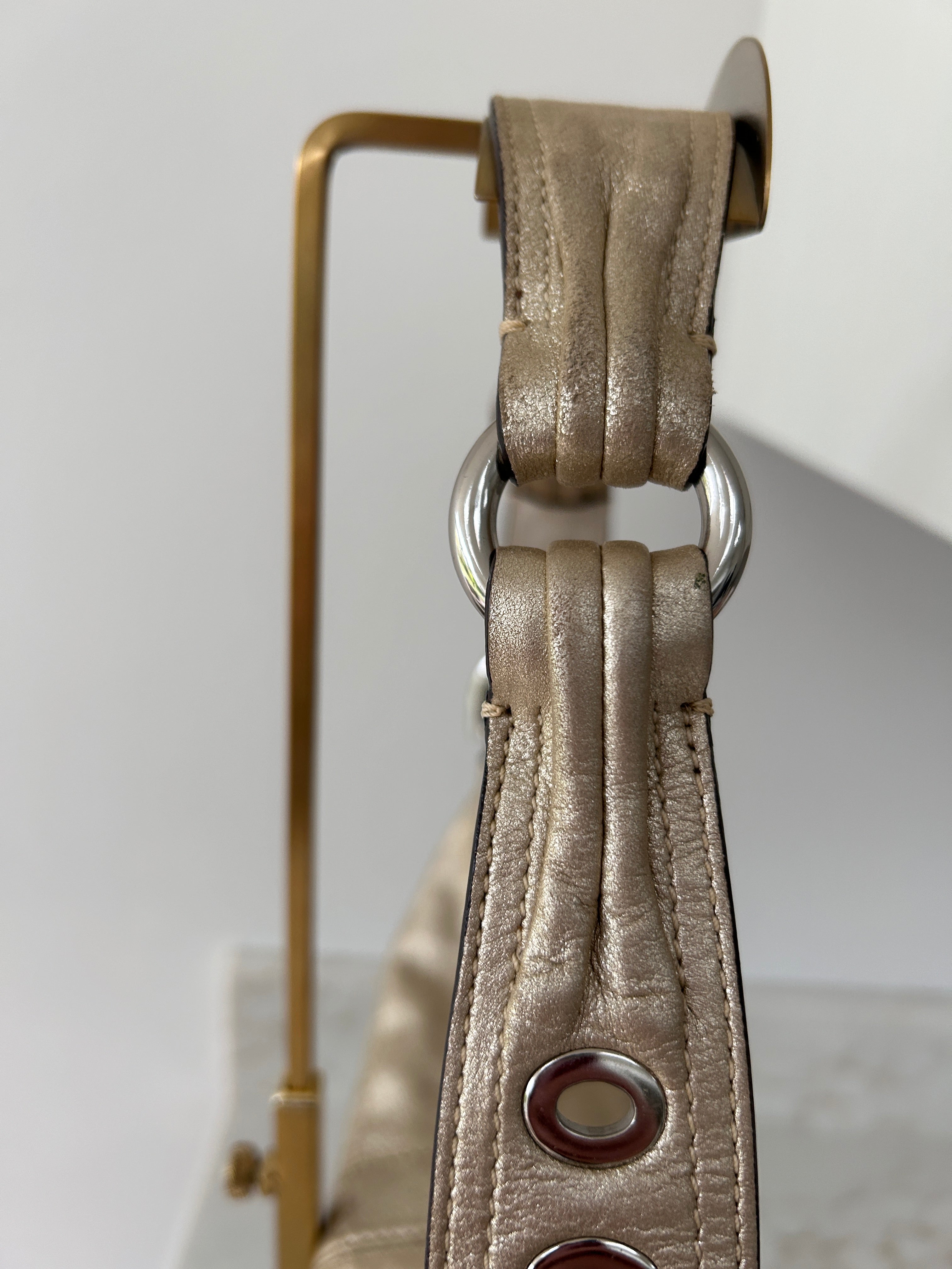 Vintage Coach gold Soho hobo shoulder bag