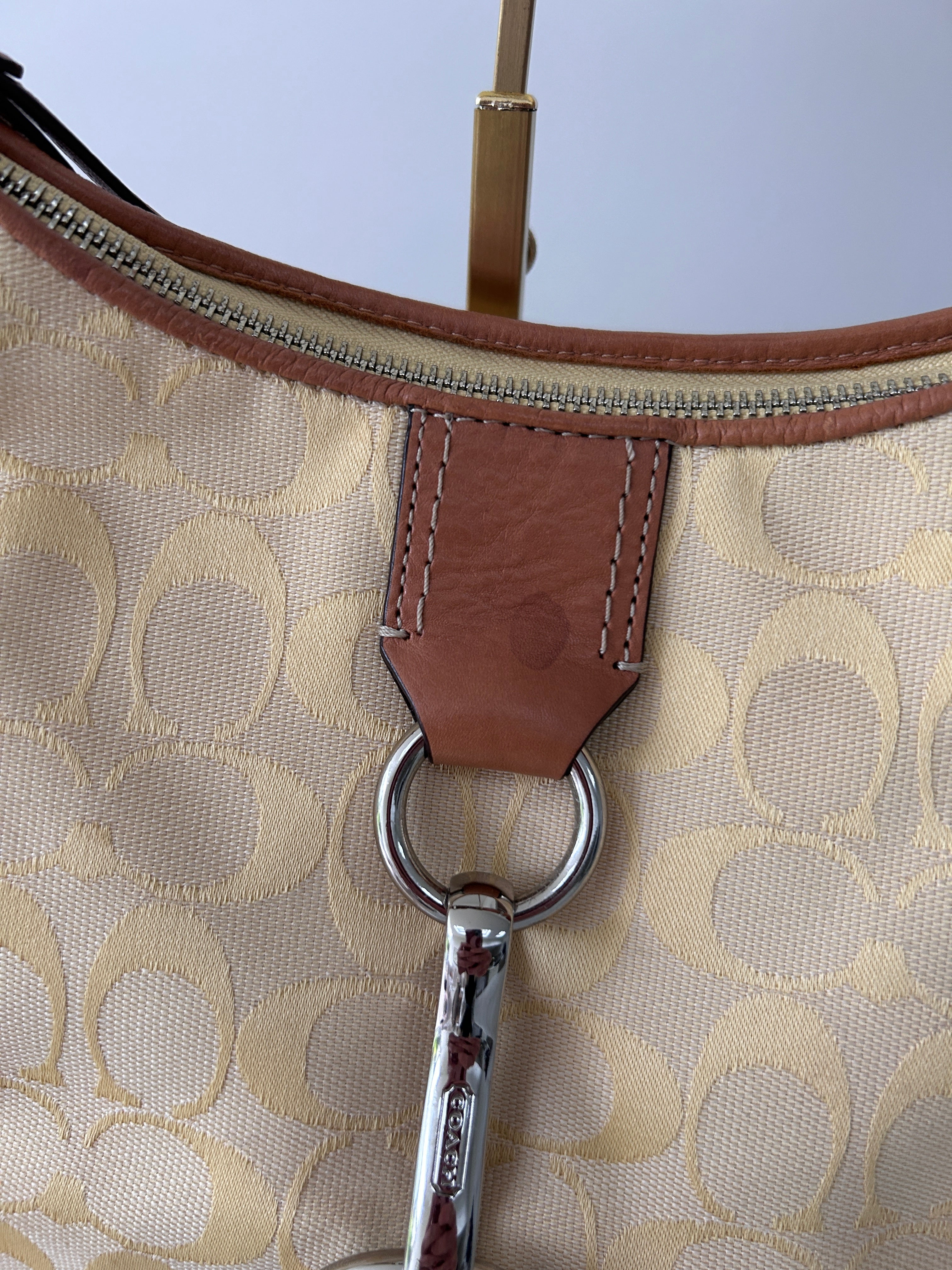 Vintage Coach Hamptons hobo shoulder bag