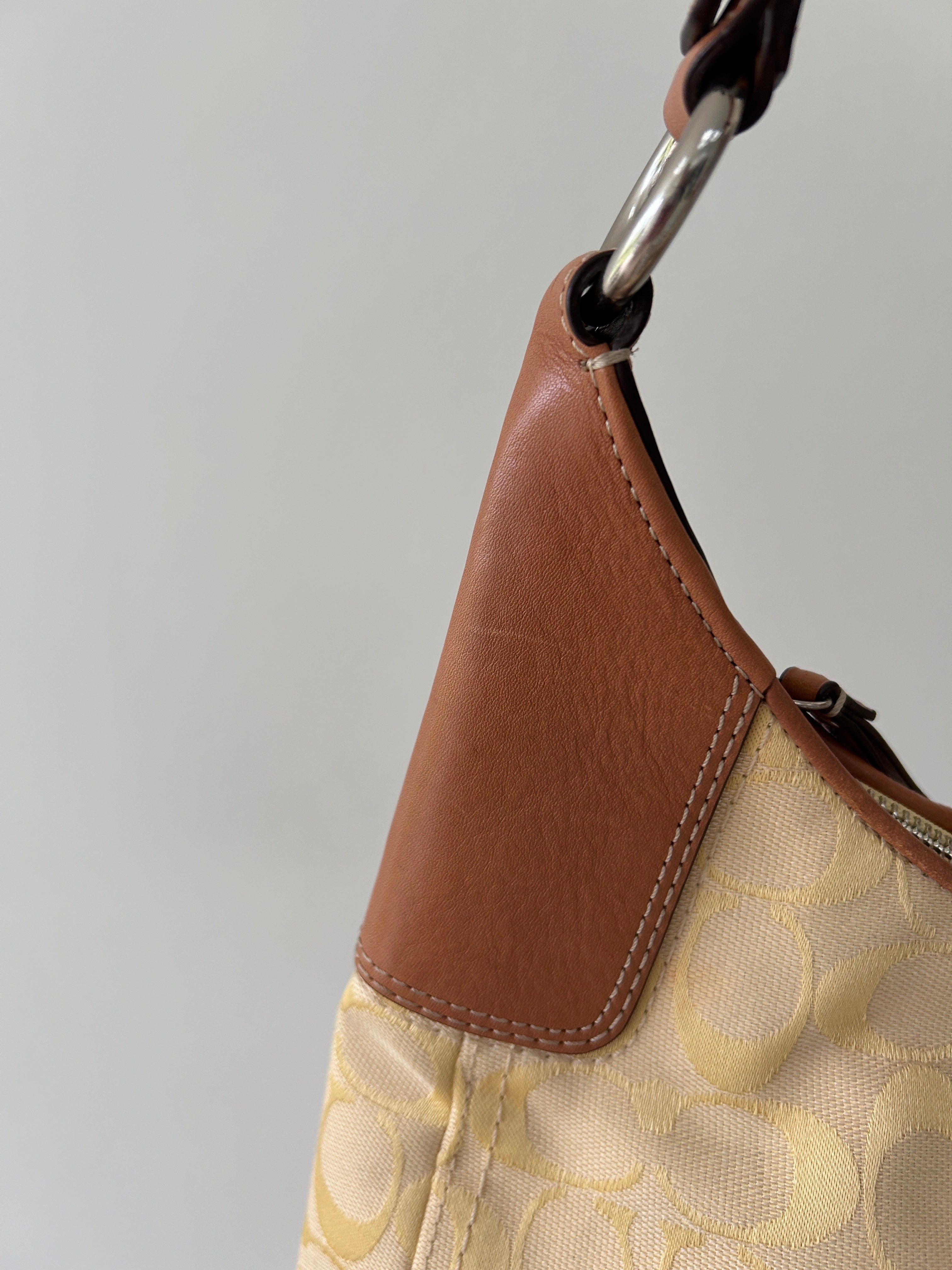 Vintage Coach Hamptons hobo shoulder bag