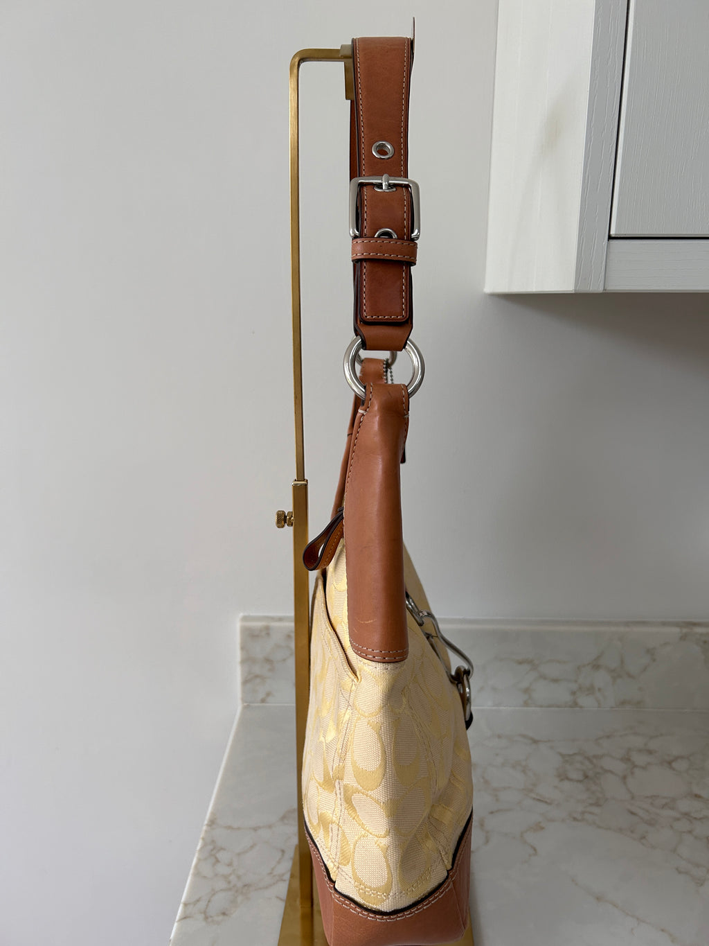 Vintage Coach Hamptons hobo shoulder bag