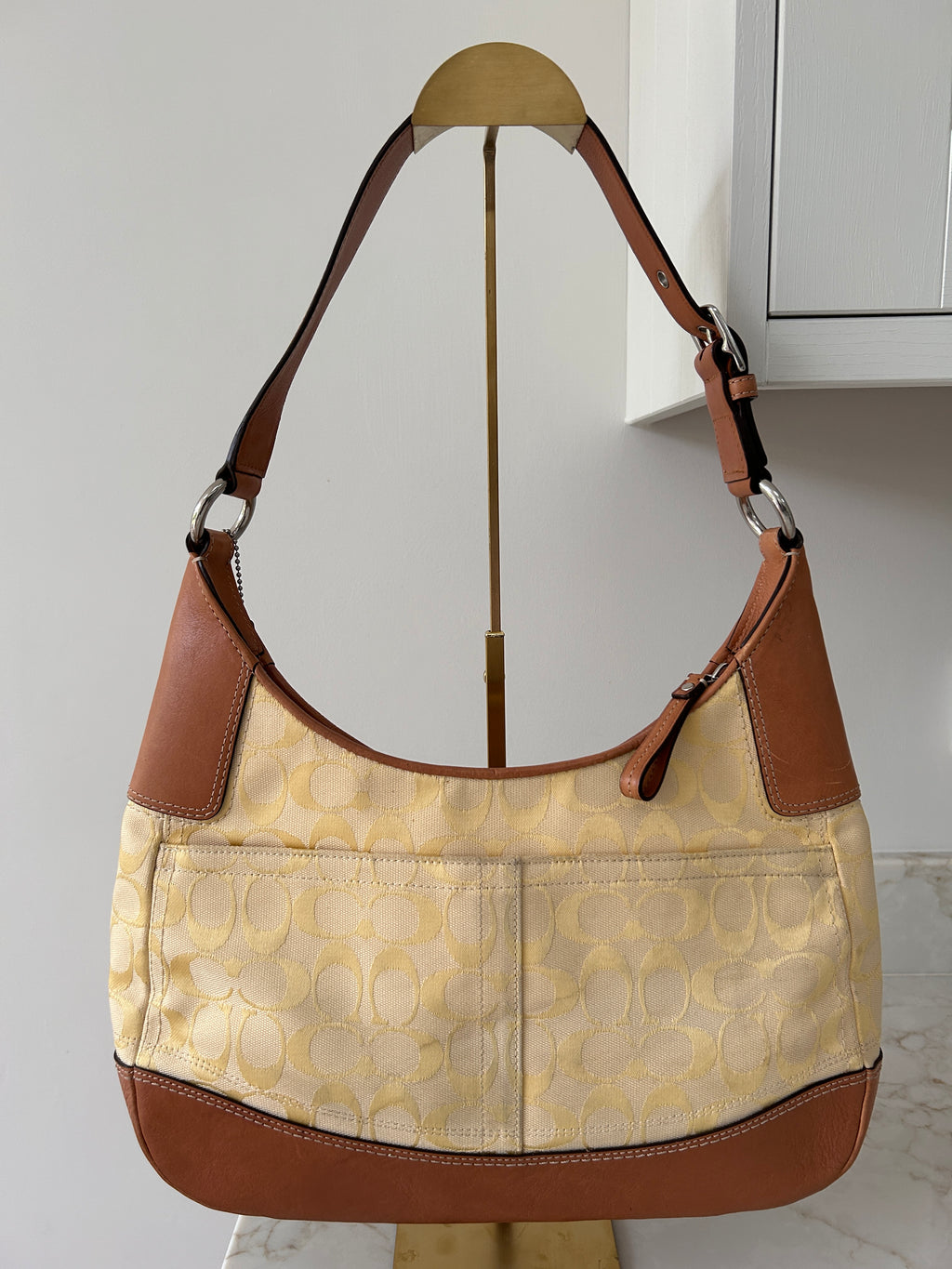 Vintage Coach Hamptons hobo shoulder bag