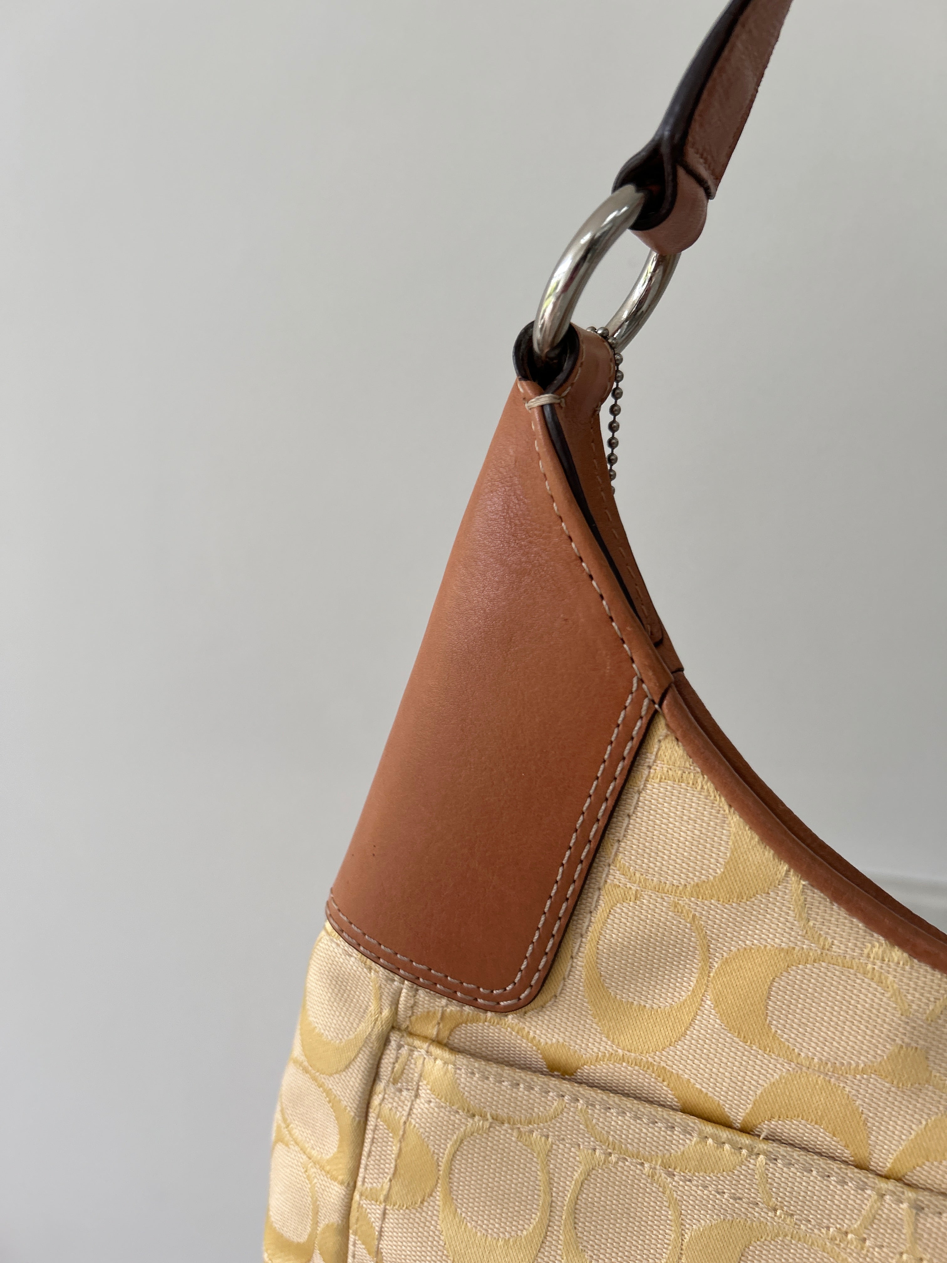 Vintage Coach Hamptons hobo shoulder bag